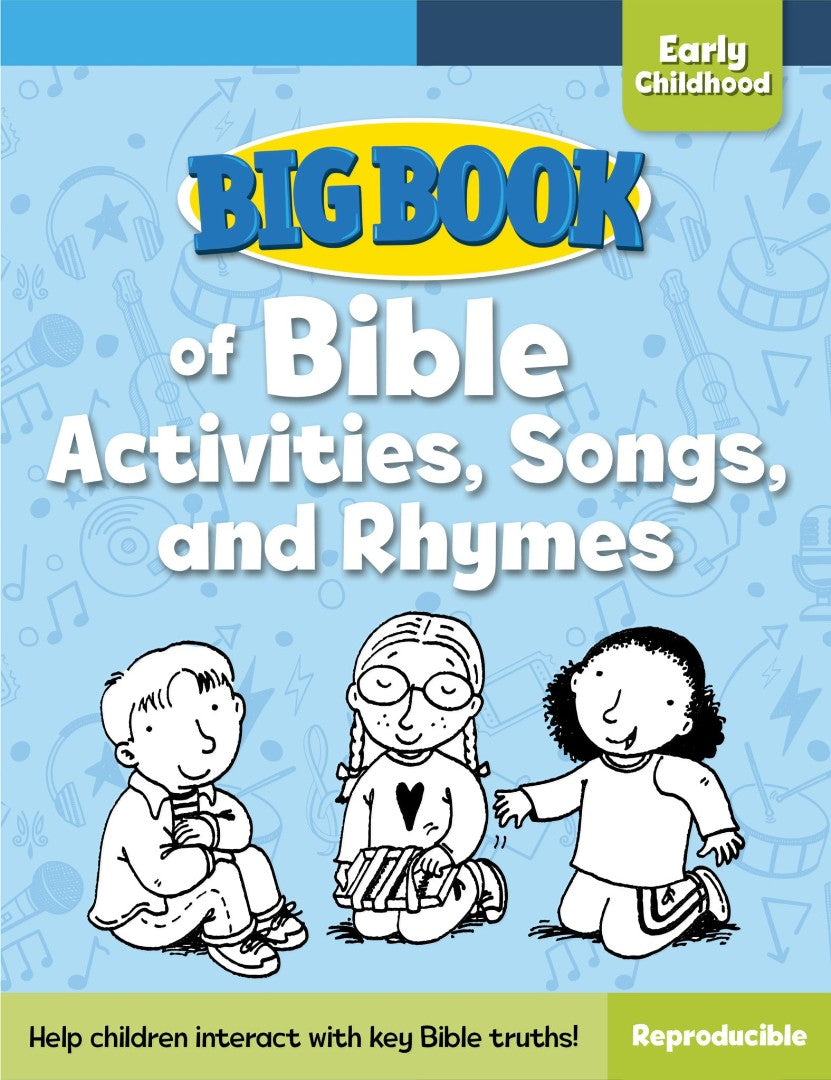 Big Book Of Bible Activities, Songs And Rhymes - Re-vived