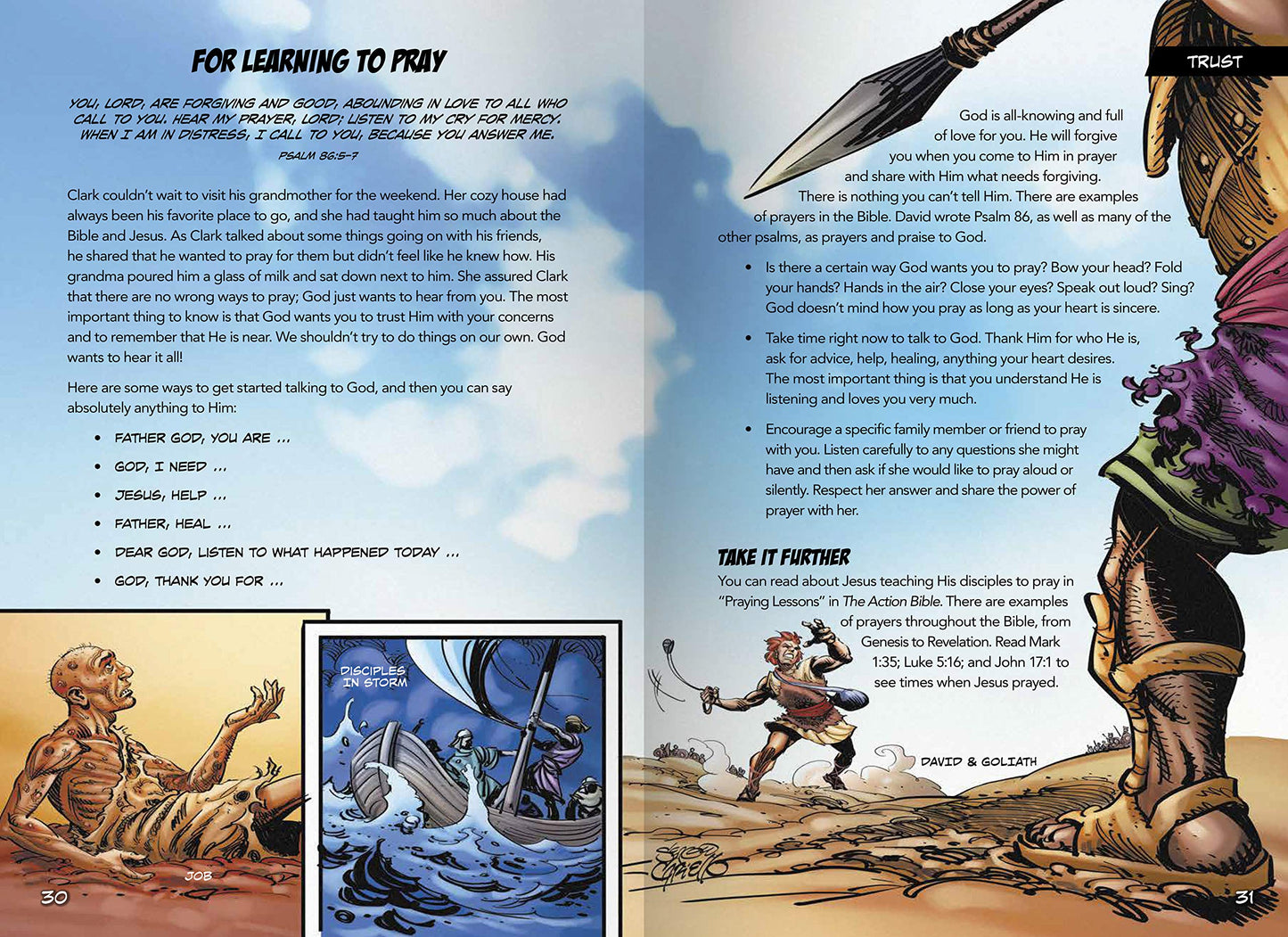 The Action Bible Anytime Devotions - Re-vived