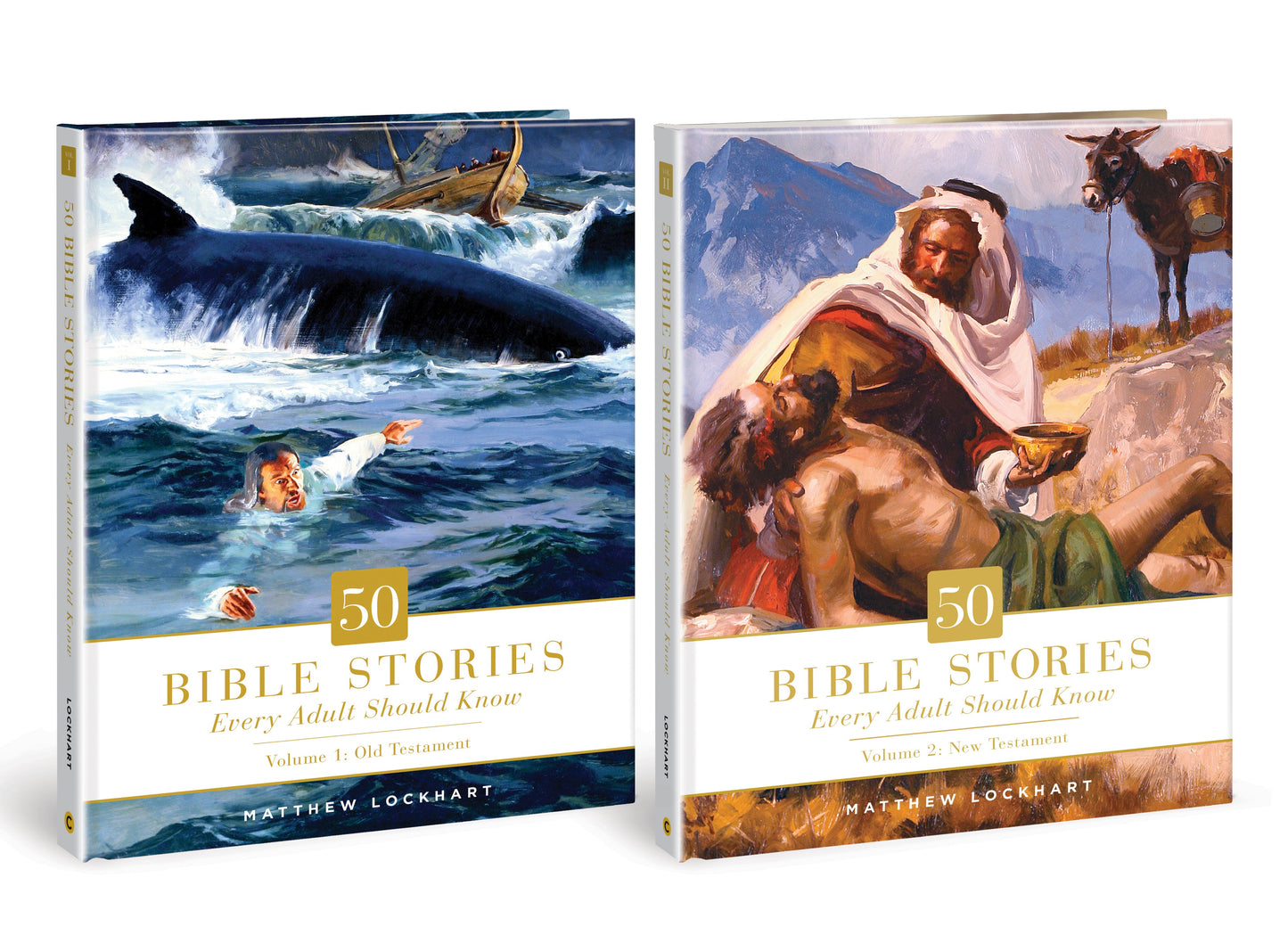 50 Bible Stories Every Adult Should Know, 2 Volume Set - Re-vived
