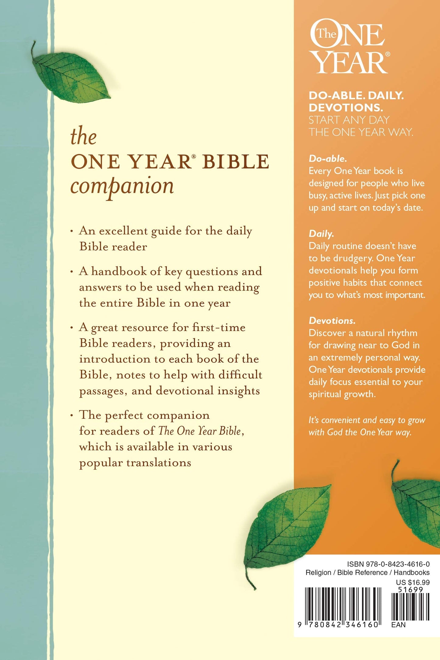 The One Year Bible Companion - Re-vived