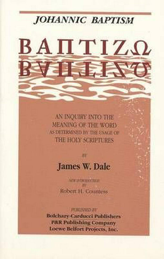 Johannic Baptism - Re-vived