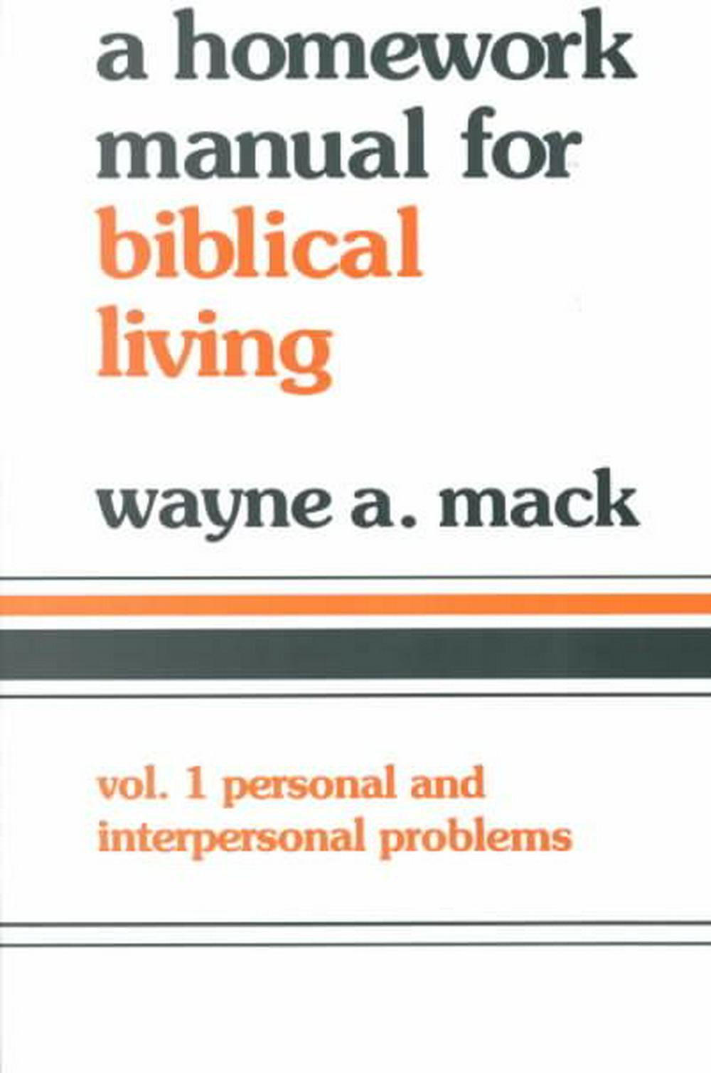 Homework Manual for Biblical Living Vol. 1 - Re-vived
