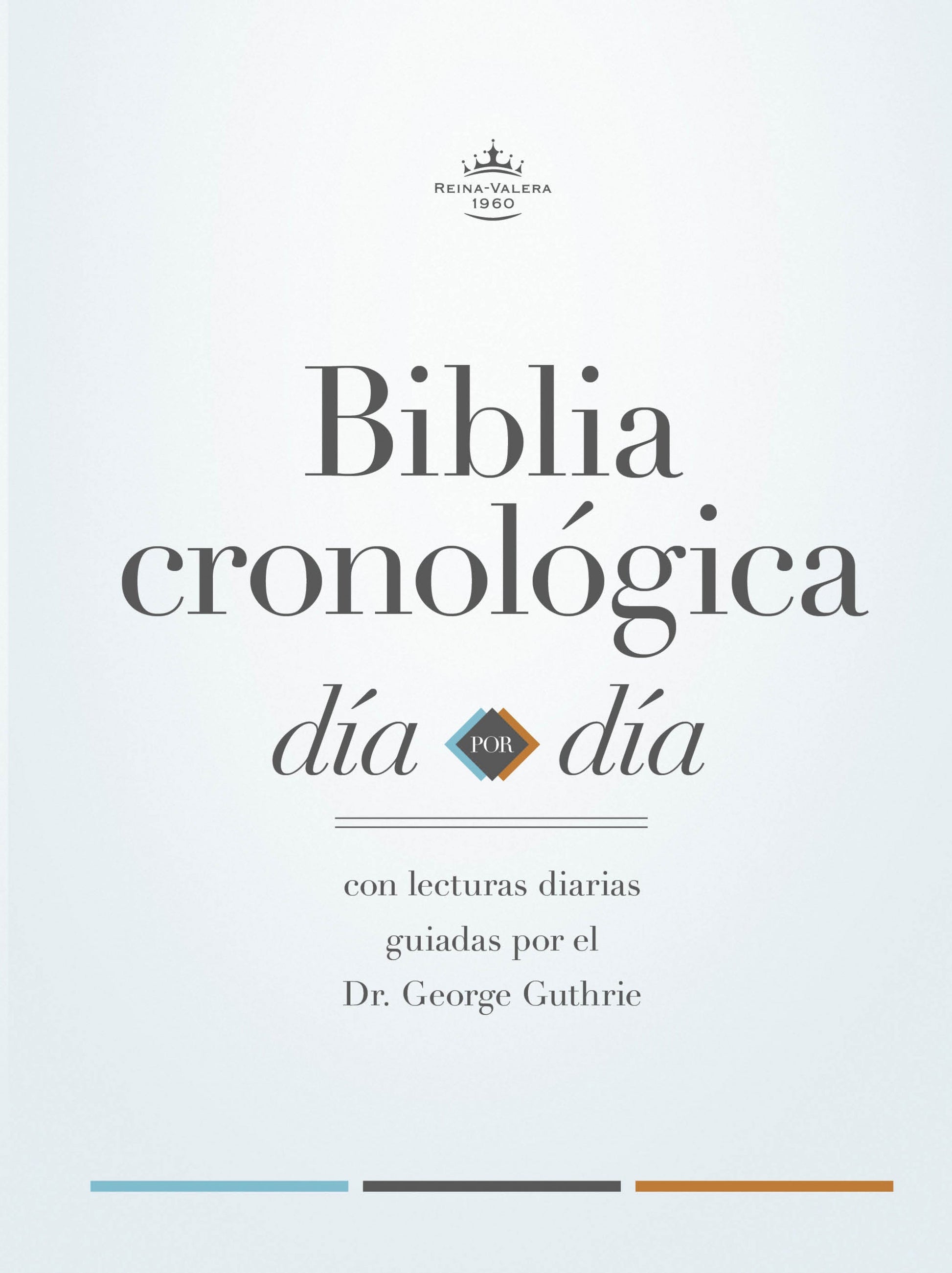 RVR 1960 Biblia cronológica, día a día, tapa dura - Re-vived