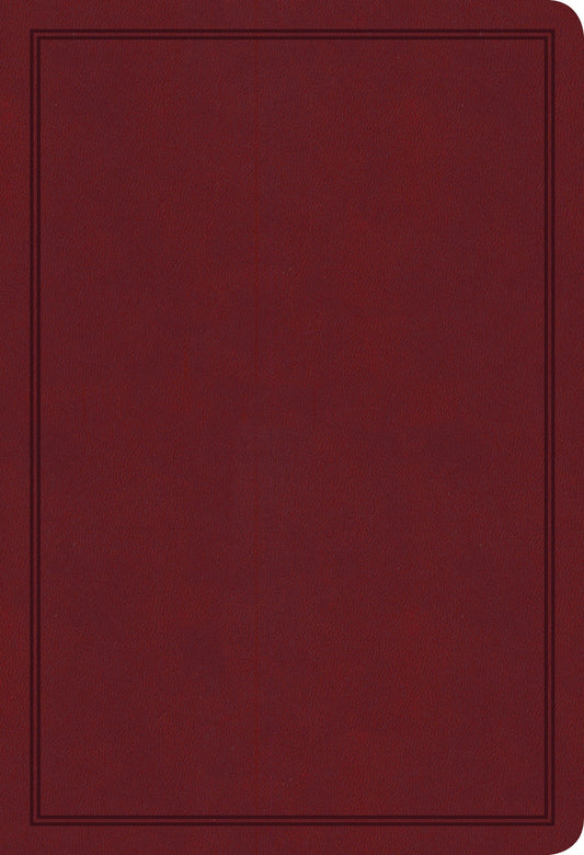 KJV Deluxe Gift Bible, Burgundy LeatherTouch - Re-vived