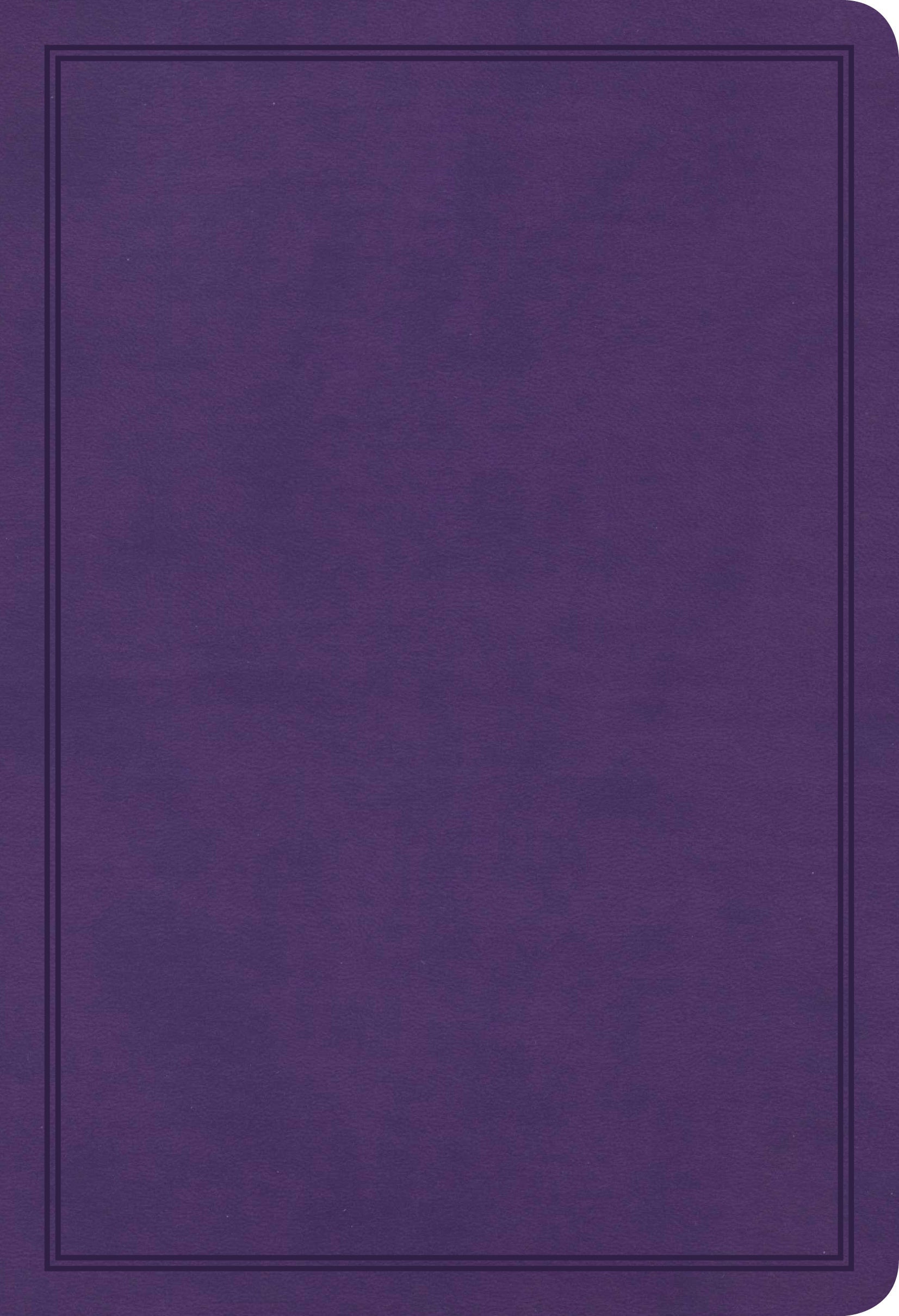 KJV Deluxe Gift Bible, Purple LeatherTouch - Re-vived