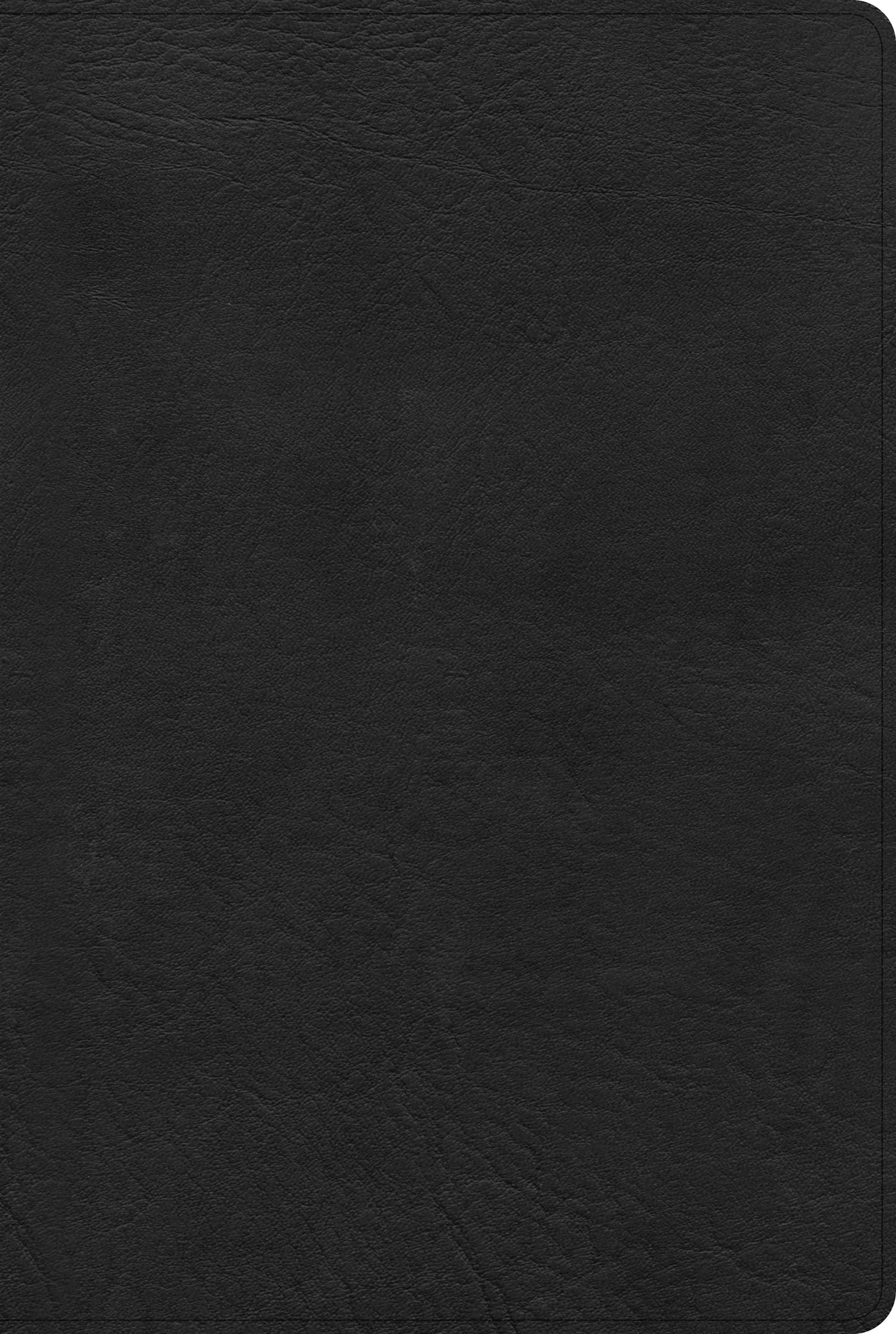 KJV Pastor’s Bible, Black Deluxe LeatherTouch - Re-vived