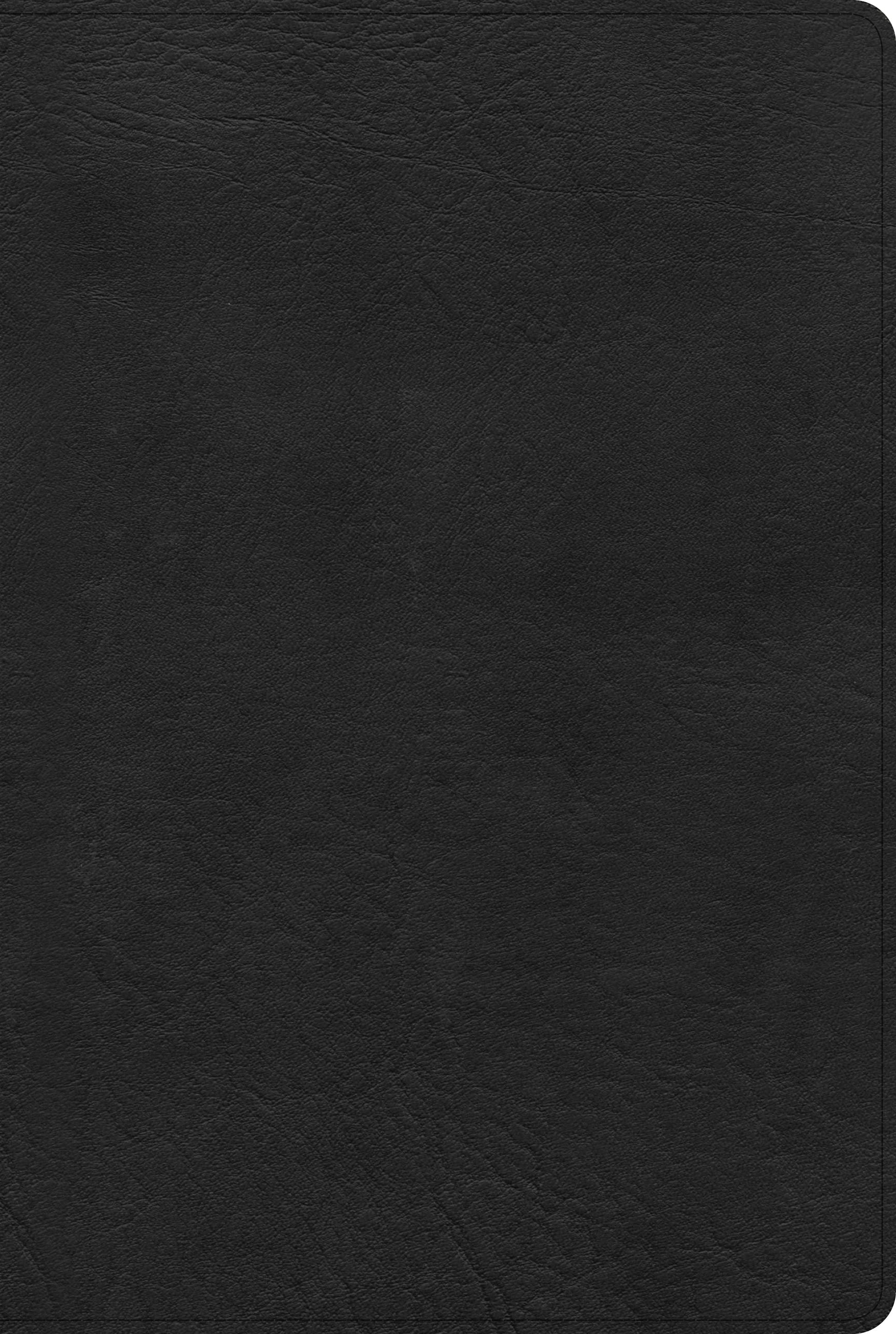 KJV Pastor’s Bible, Black Deluxe LeatherTouch - Re-vived