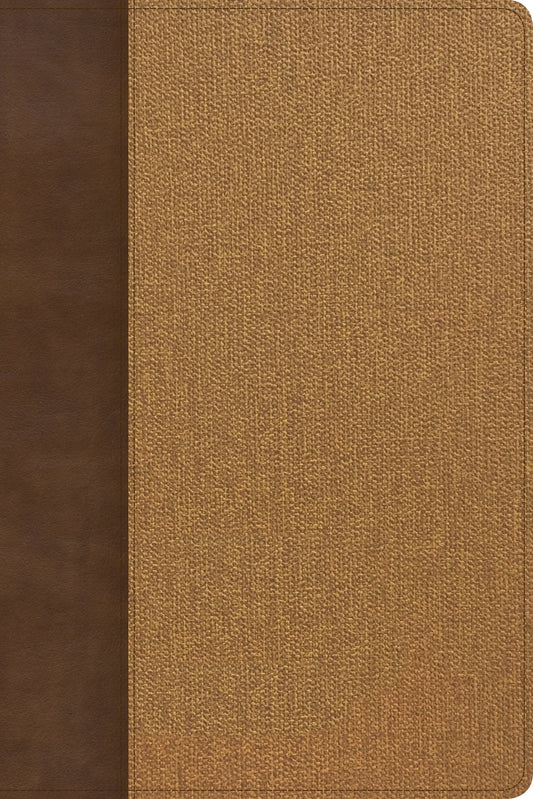 KJV Rainbow Study Bible, Brown/Tan LeatherTouch - Re-vived