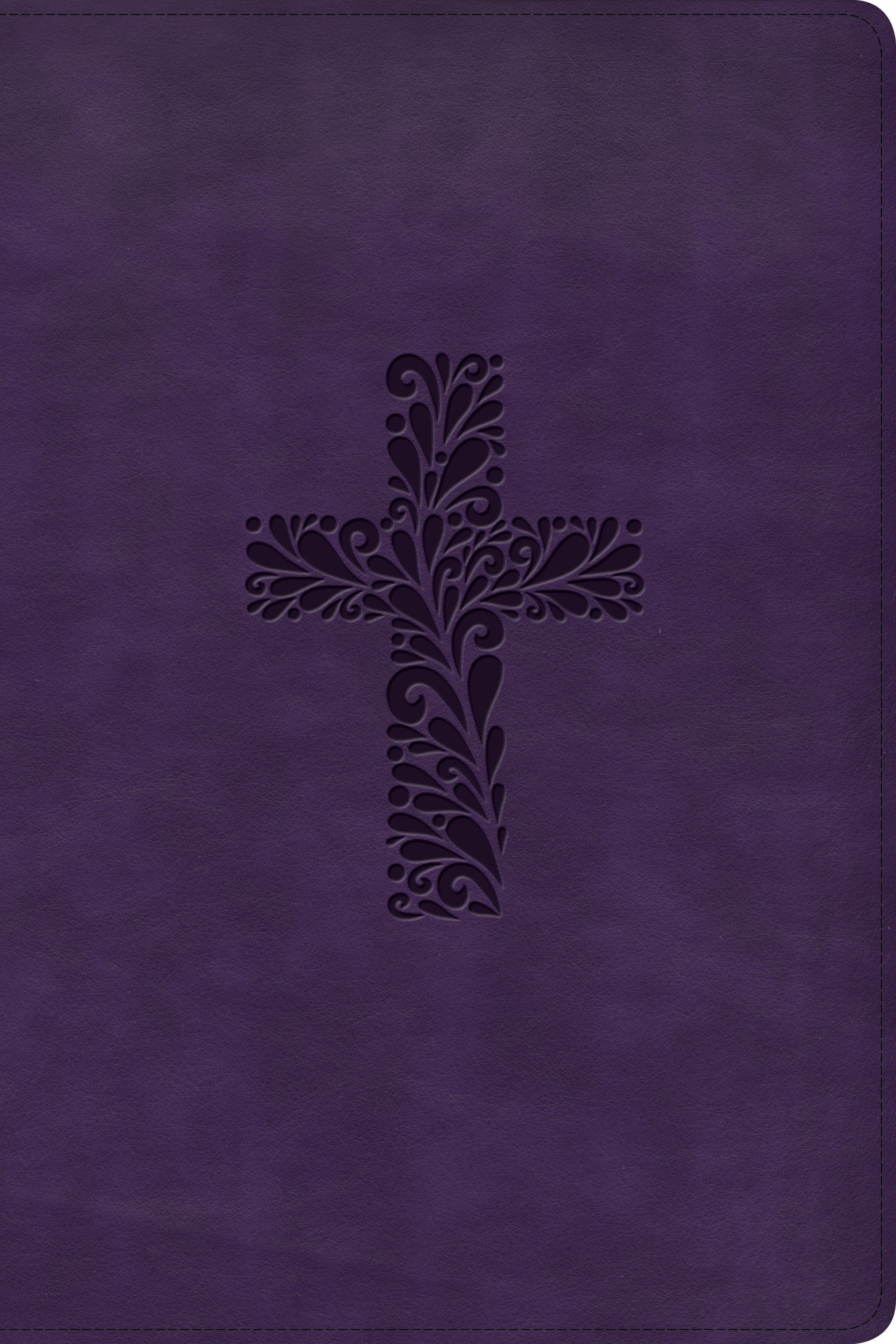 KJV Rainbow Study Bible, Purple LeatherTouch - Re-vived