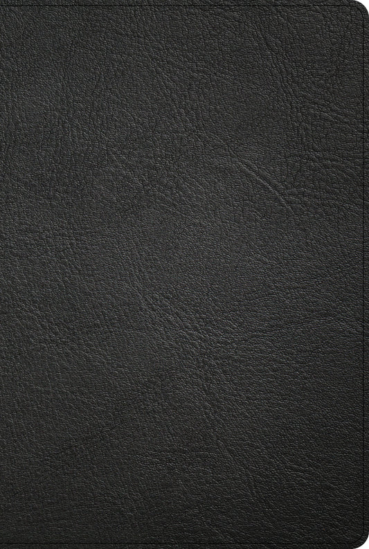 KJV Pastor’s Bible, Black Genuine Leather - Re-vived