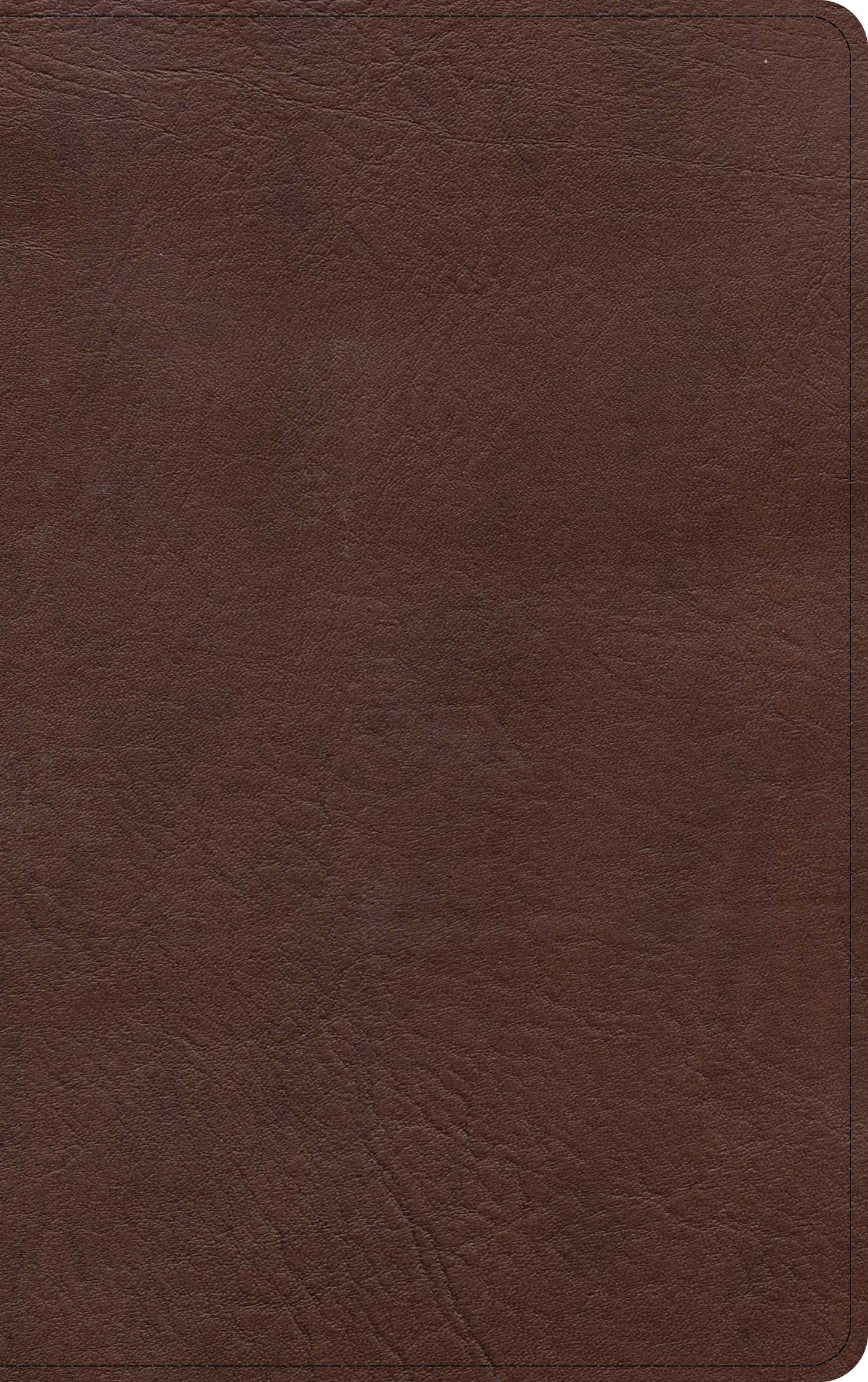 KJV Single-Column Personal Size Bible, Black/Brown - Re-vived