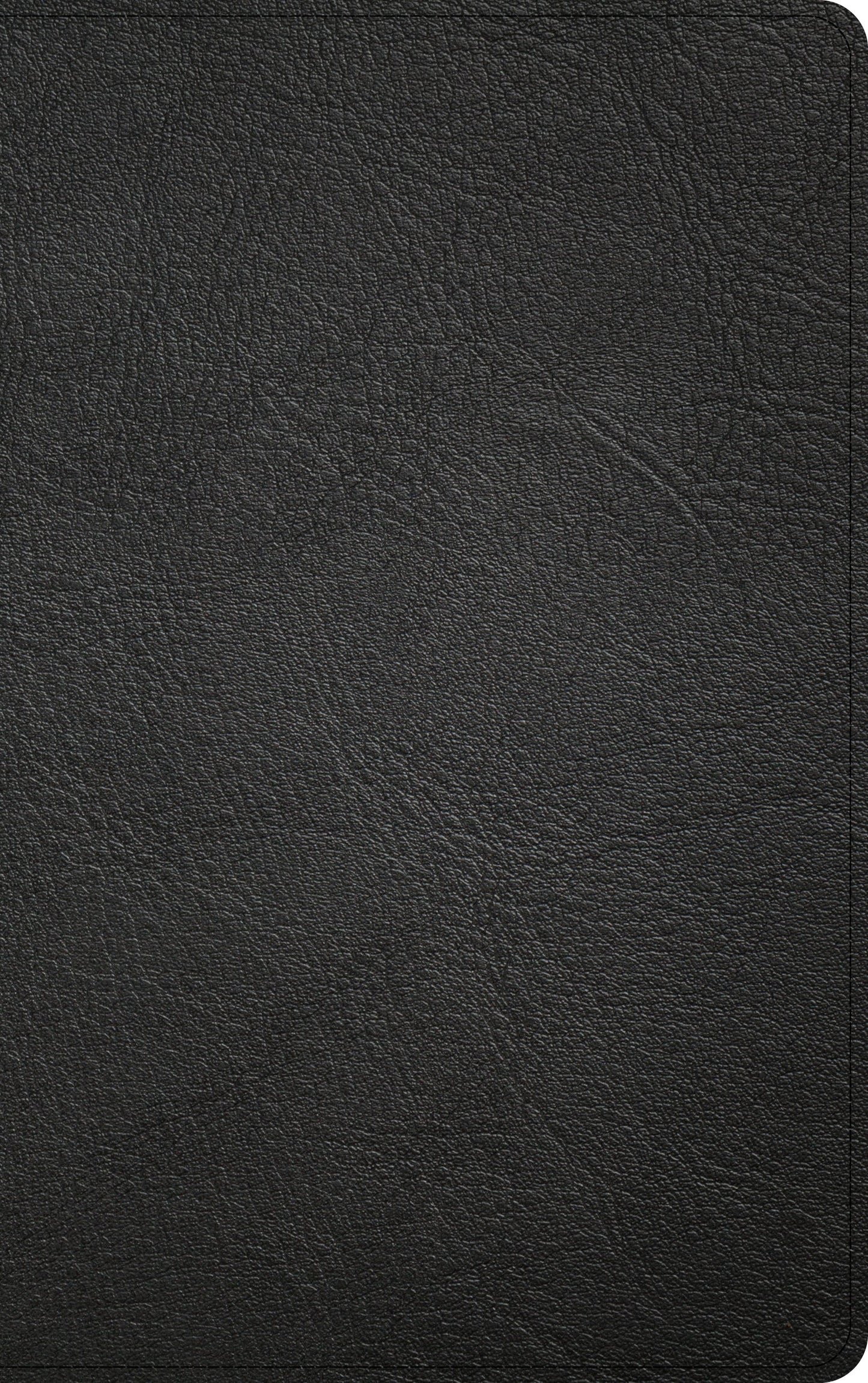 KJV Single-Column Personal Size Bible, Black Genuine Leather - Re-vived