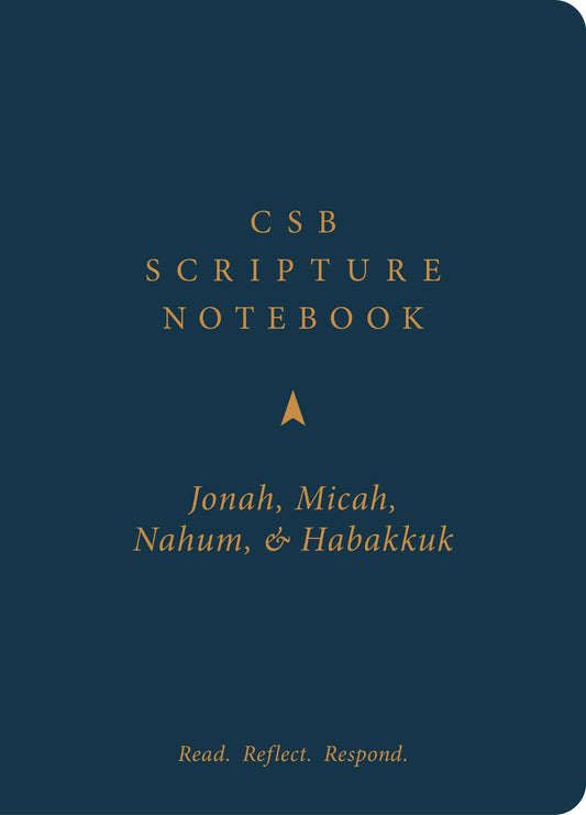 CSB Scripture Notebook, Jonah, Micah, Nahum, Habakkuk - Re-vived