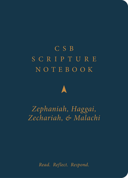 CSB Scripture Notebook, Zephaniah, Haggai, Zechariah, Malach - Re-vived
