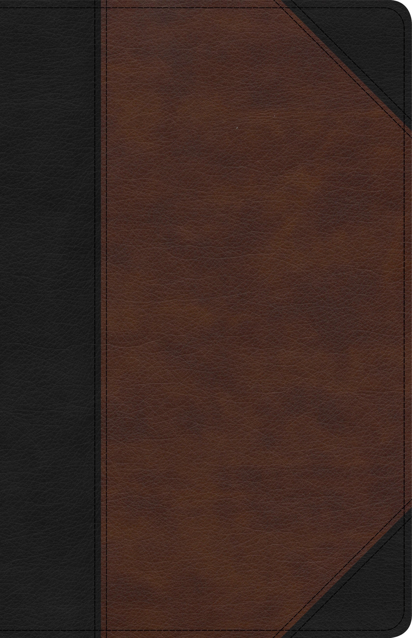 KJV Large Print Personal Size Reference Bible, Black/Brown - Re-vived