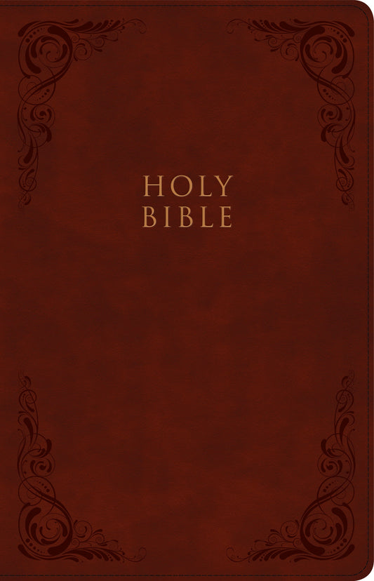 KJV Large Print Personal Size Reference Bible, Burgundy - Re-vived