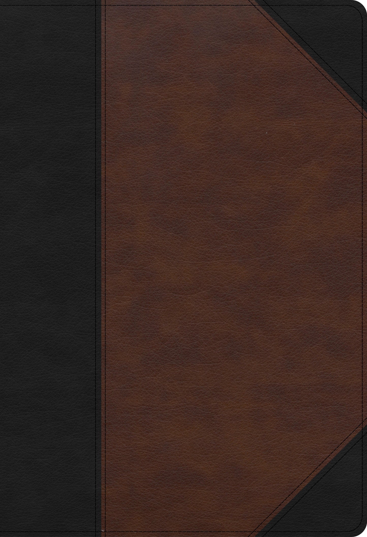 KJV Super Giant Print Reference Bible, Black/Brown - Re-vived
