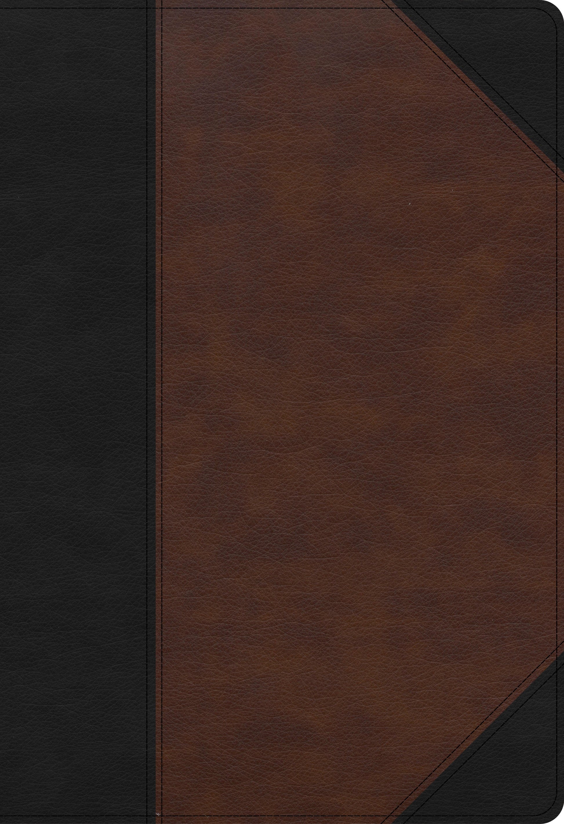 KJV Super Giant Print Reference Bible, Black/Brown - Re-vived