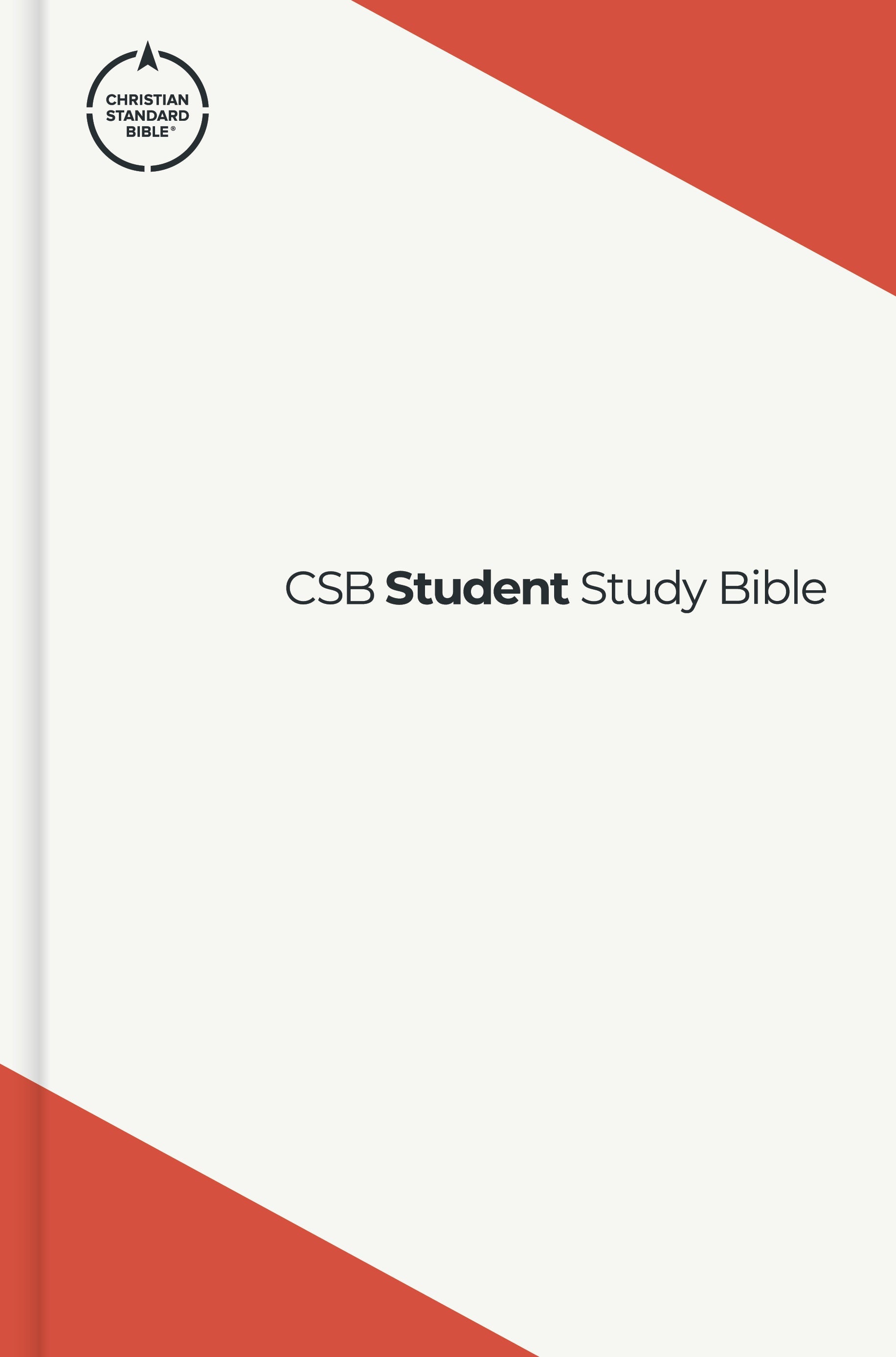 CSB Student Study Bible, Deep Coral Hardcover - Re-vived