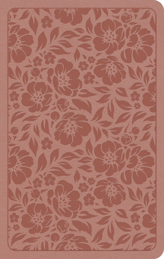 KJV Personal Size Bible, Rose Gold LeatherTouch - Re-vived