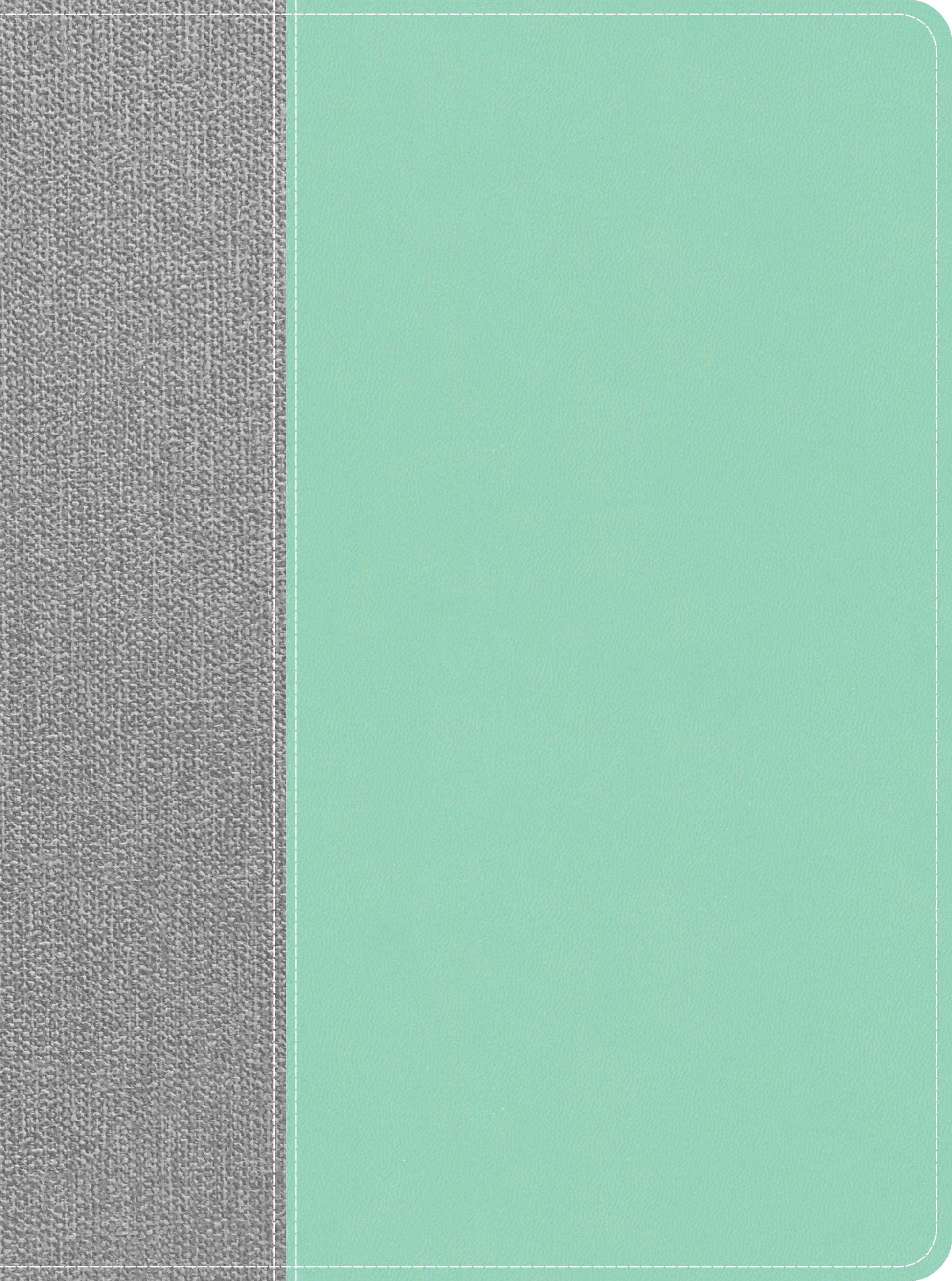 CSB Lifeway Women's Bible, Gray/Mint LeatherTouch - Re-vived