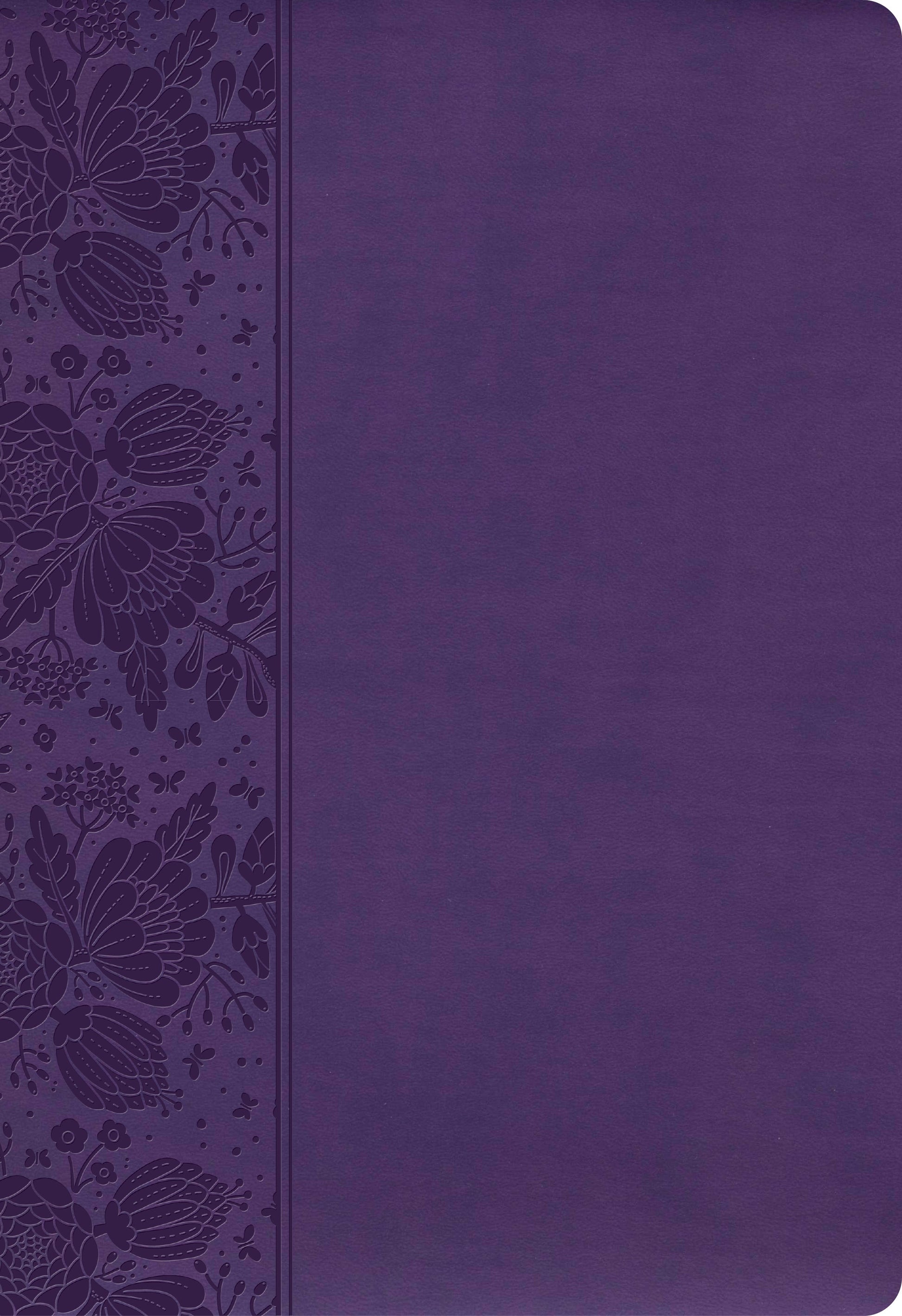 CSB Super Giant Print Reference Bible, Purple - Re-vived