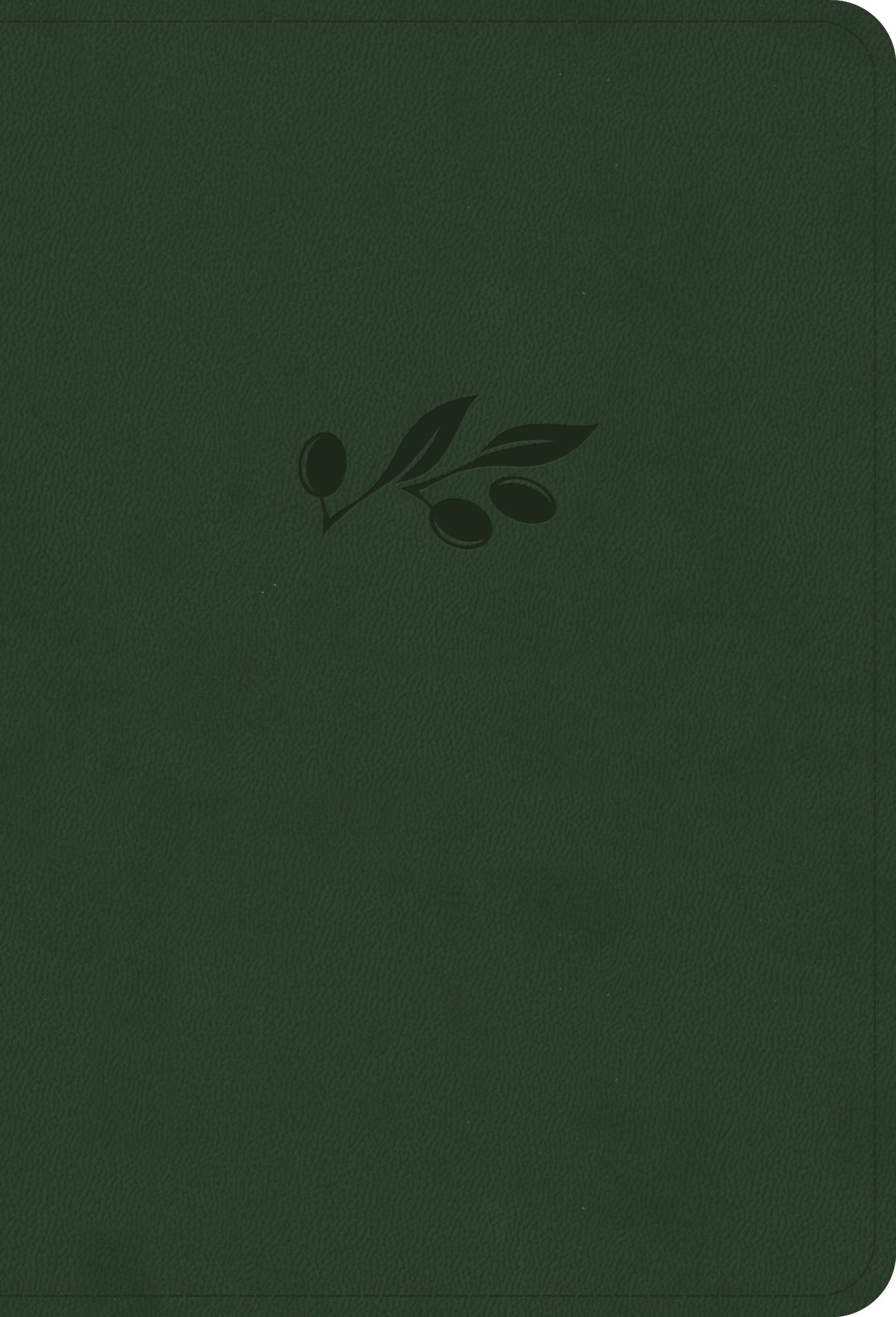 NASB Large Print Compact Reference Bible, Olive Leathertouch - Re-vived