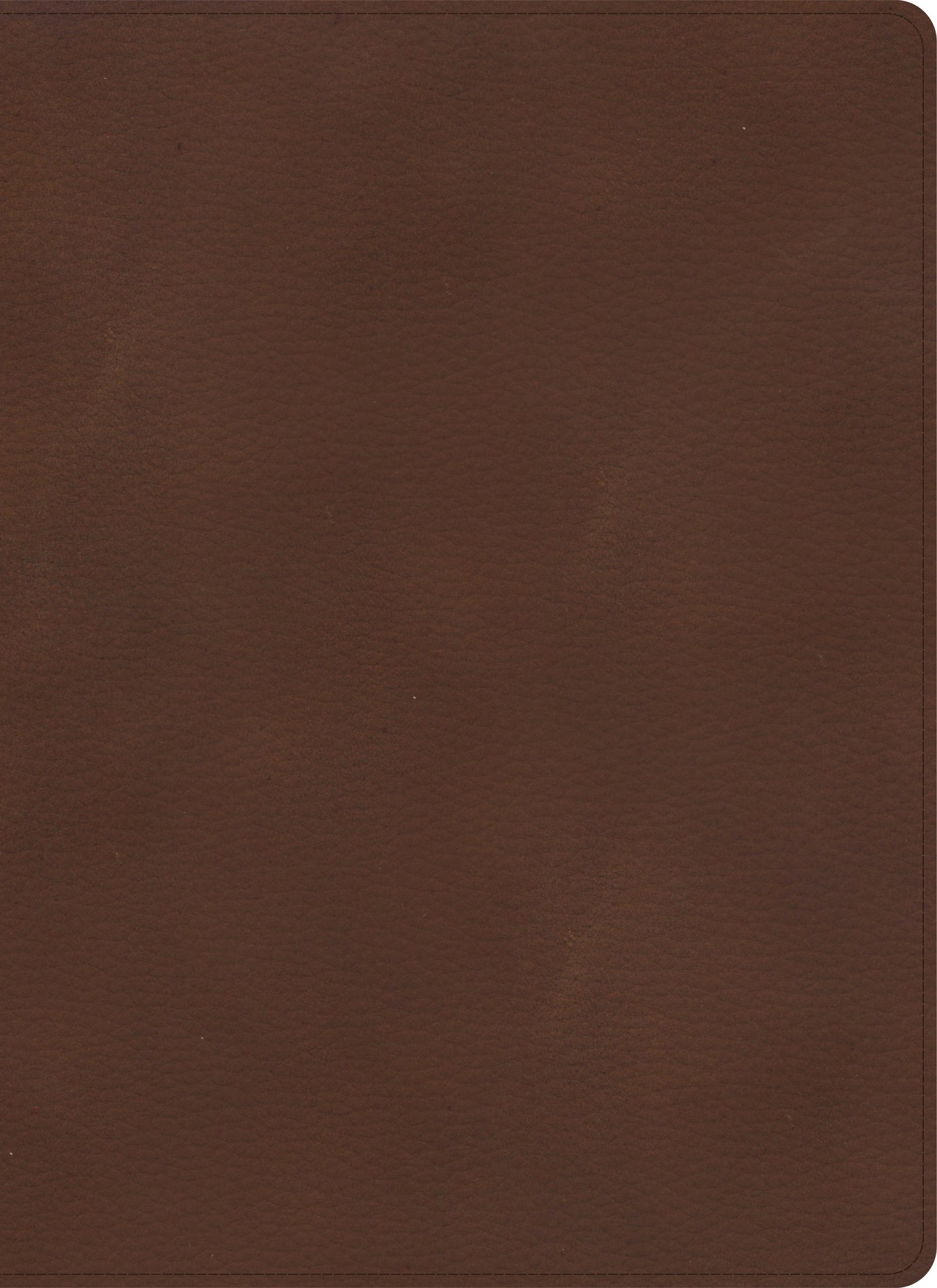 KJV Single-Column Wide-Margin Bible, Brown LeatherTouch - Re-vived