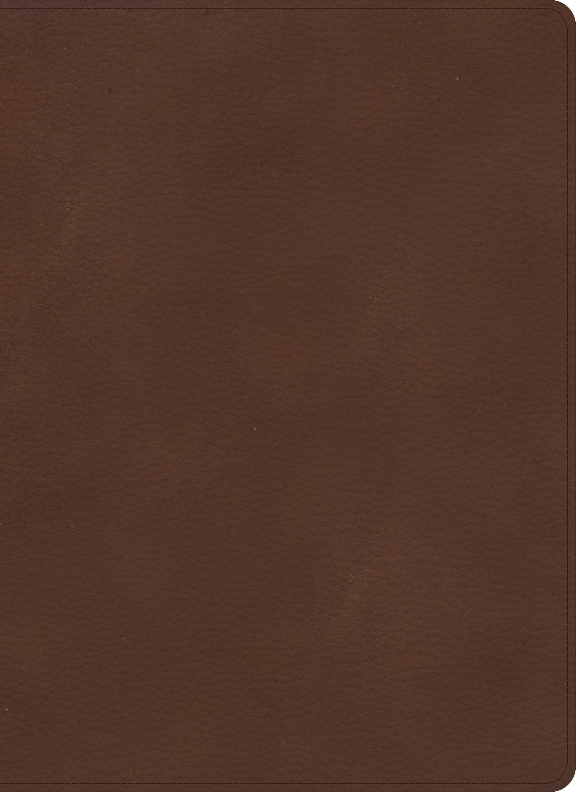 KJV Single-Column Wide-Margin Bible, Brown LeatherTouch - Re-vived