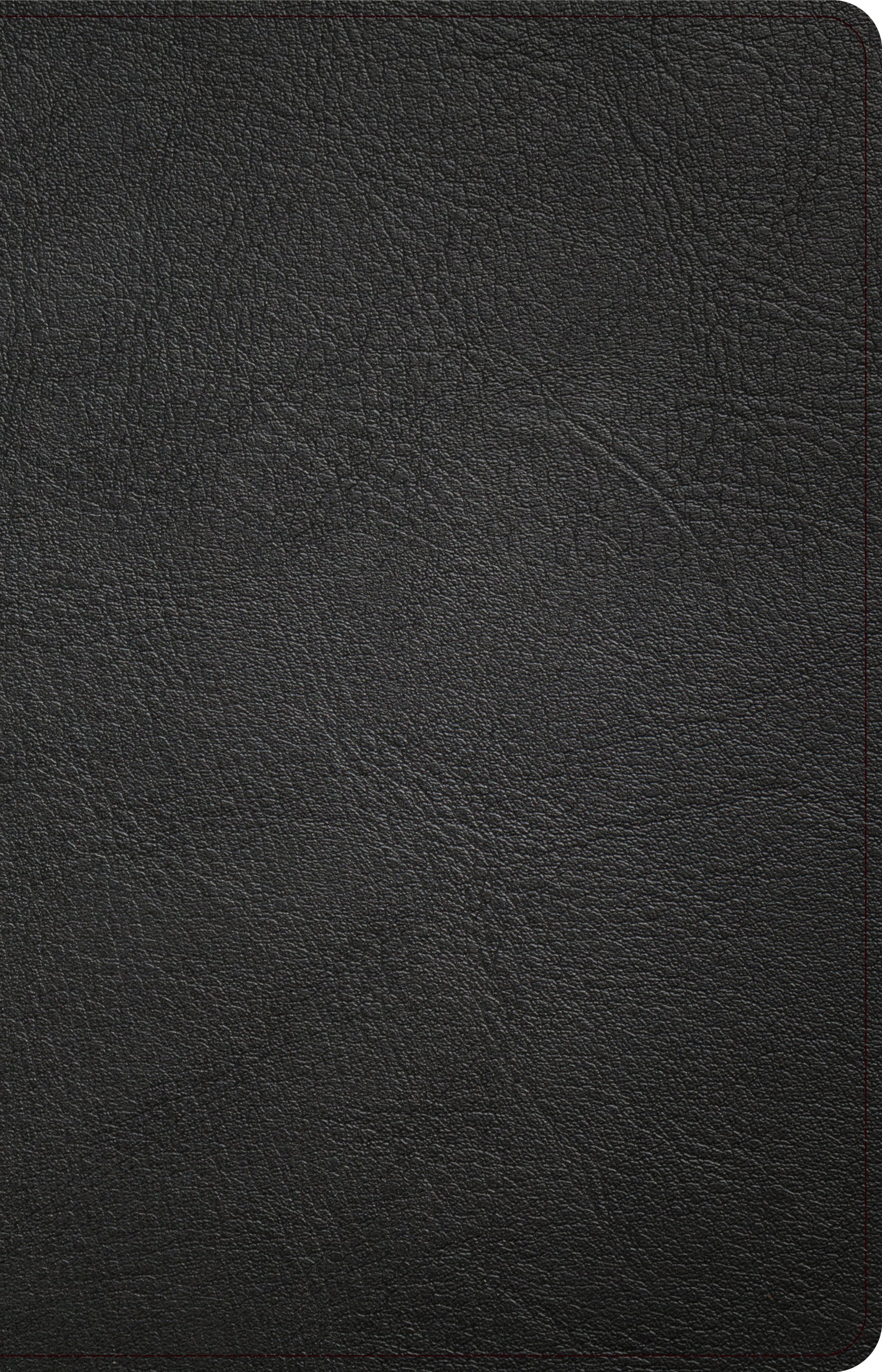 CSB Thinline Bible, Black Genuine Leather - Re-vived