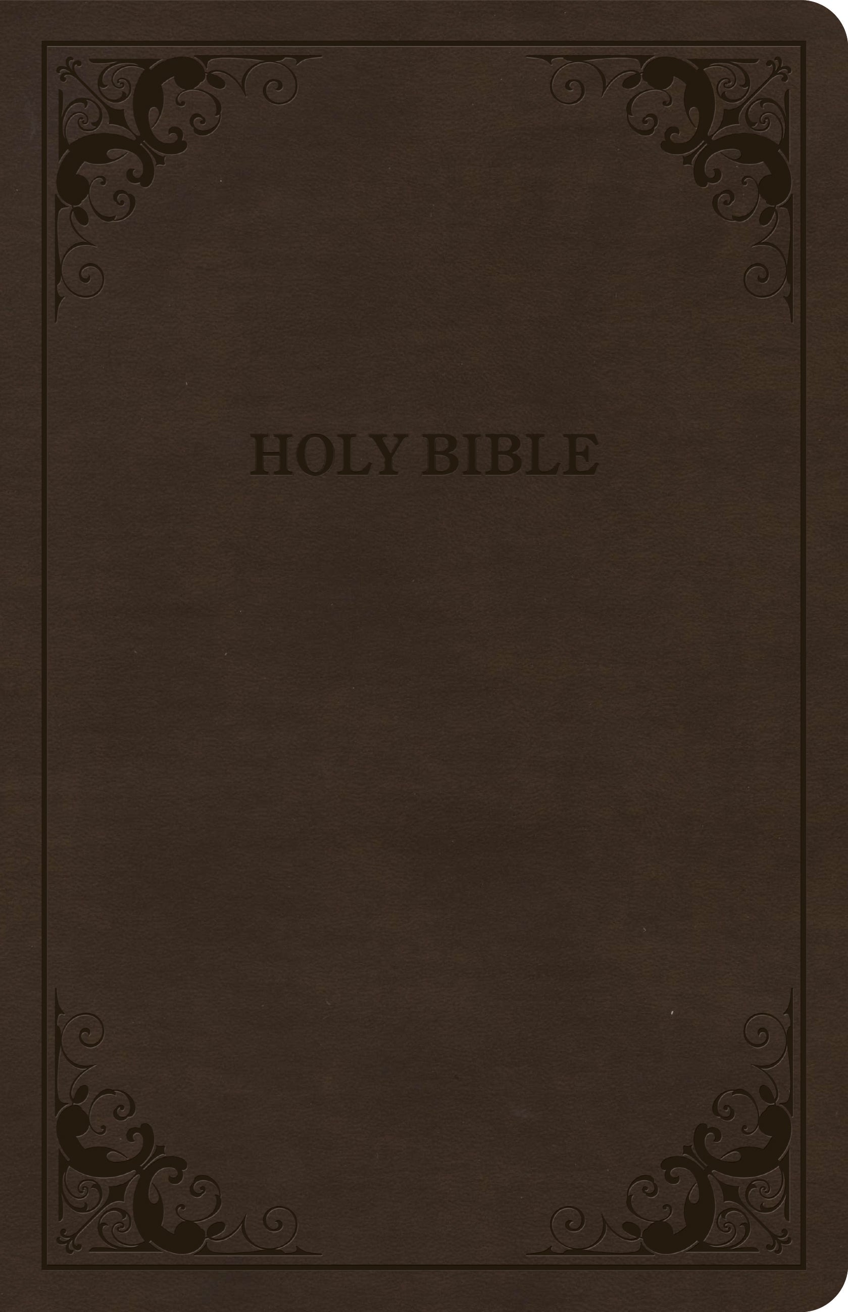 CSB Thinline Bible, Brown LeatherTouch, Value Edition - Re-vived