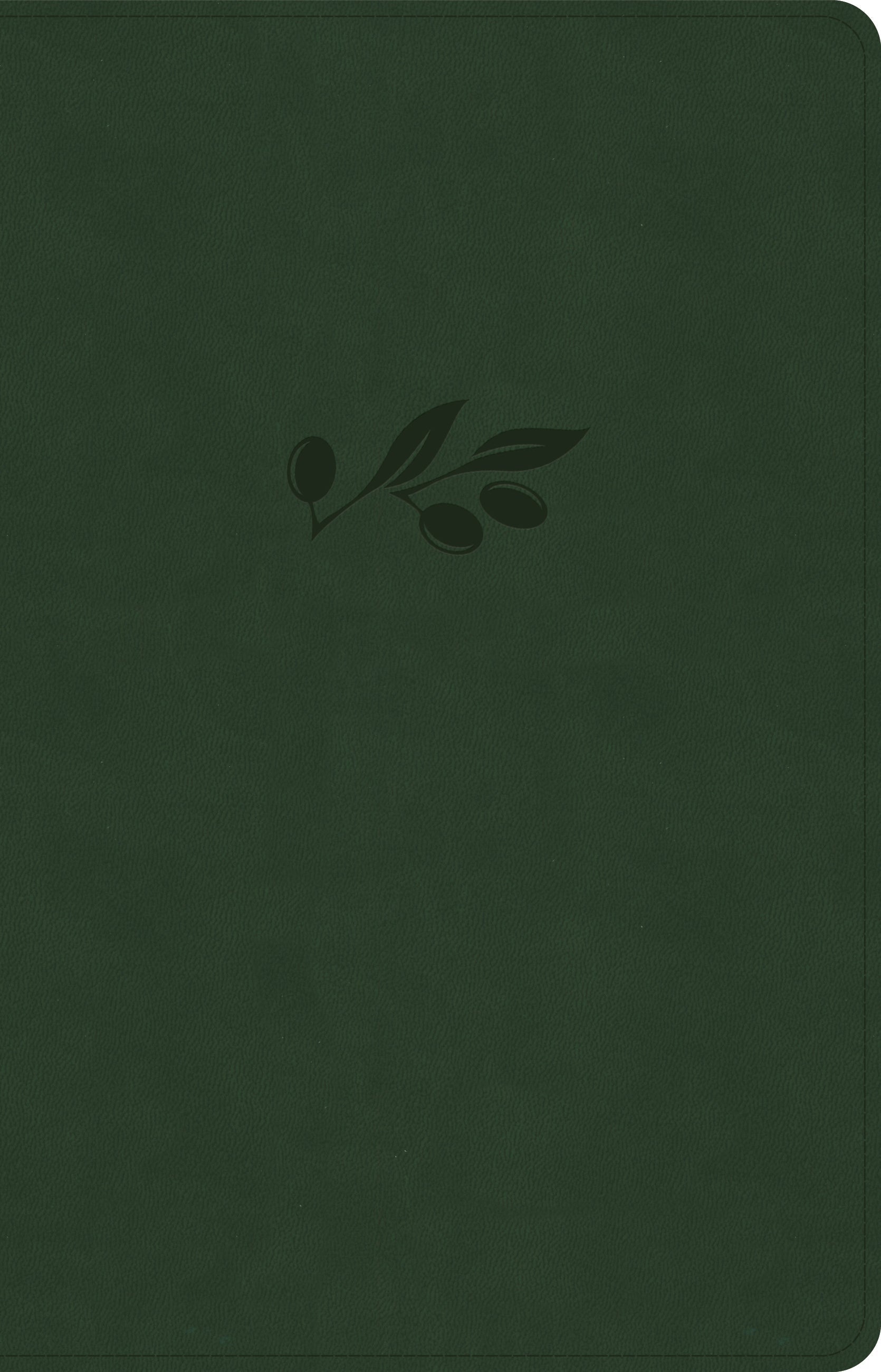 CSB Thinline Bible, Olive LeatherTouch - Re-vived
