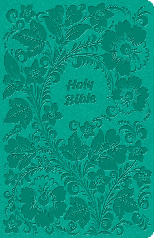 CSB Thinline Bible, Teal LeatherTouch, Value Edition - Re-vived