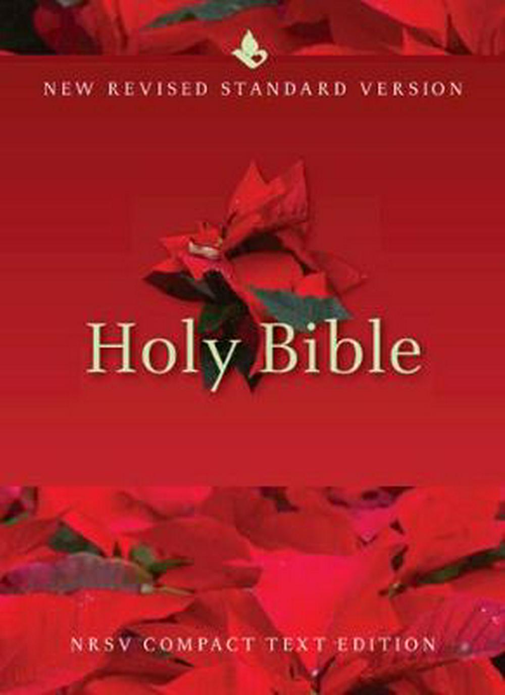 NRSV Compact Text Bible, White - Re-vived