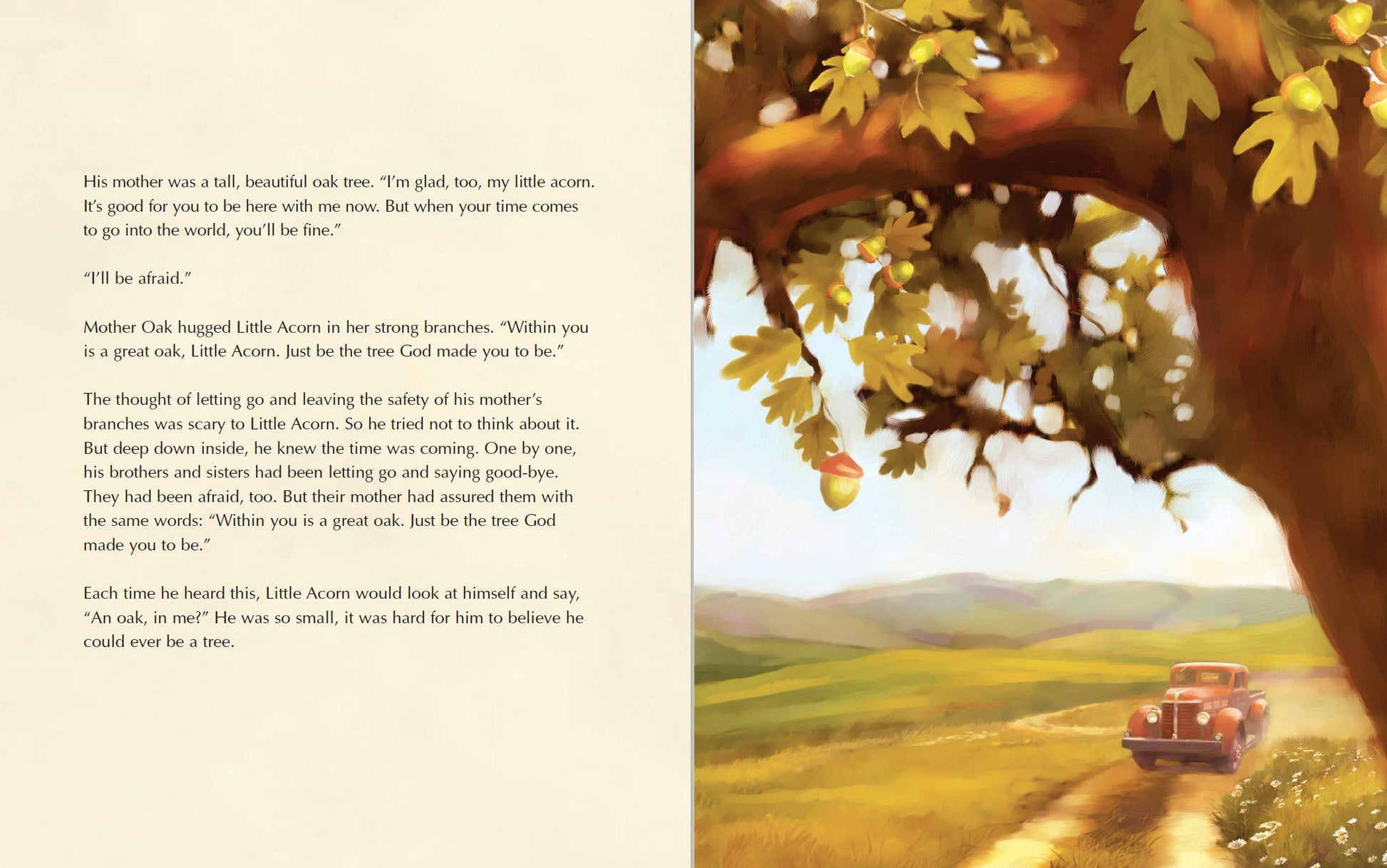 The Oak Inside The Acorn - Re-vived