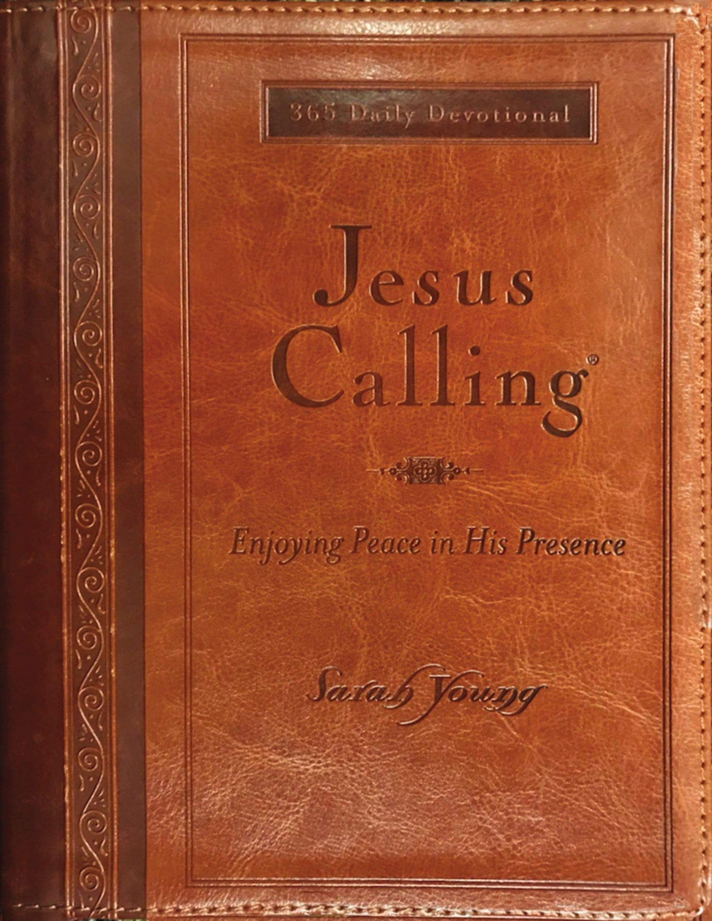 Jesus Calling Imitation Leather Large Print - Re-vived