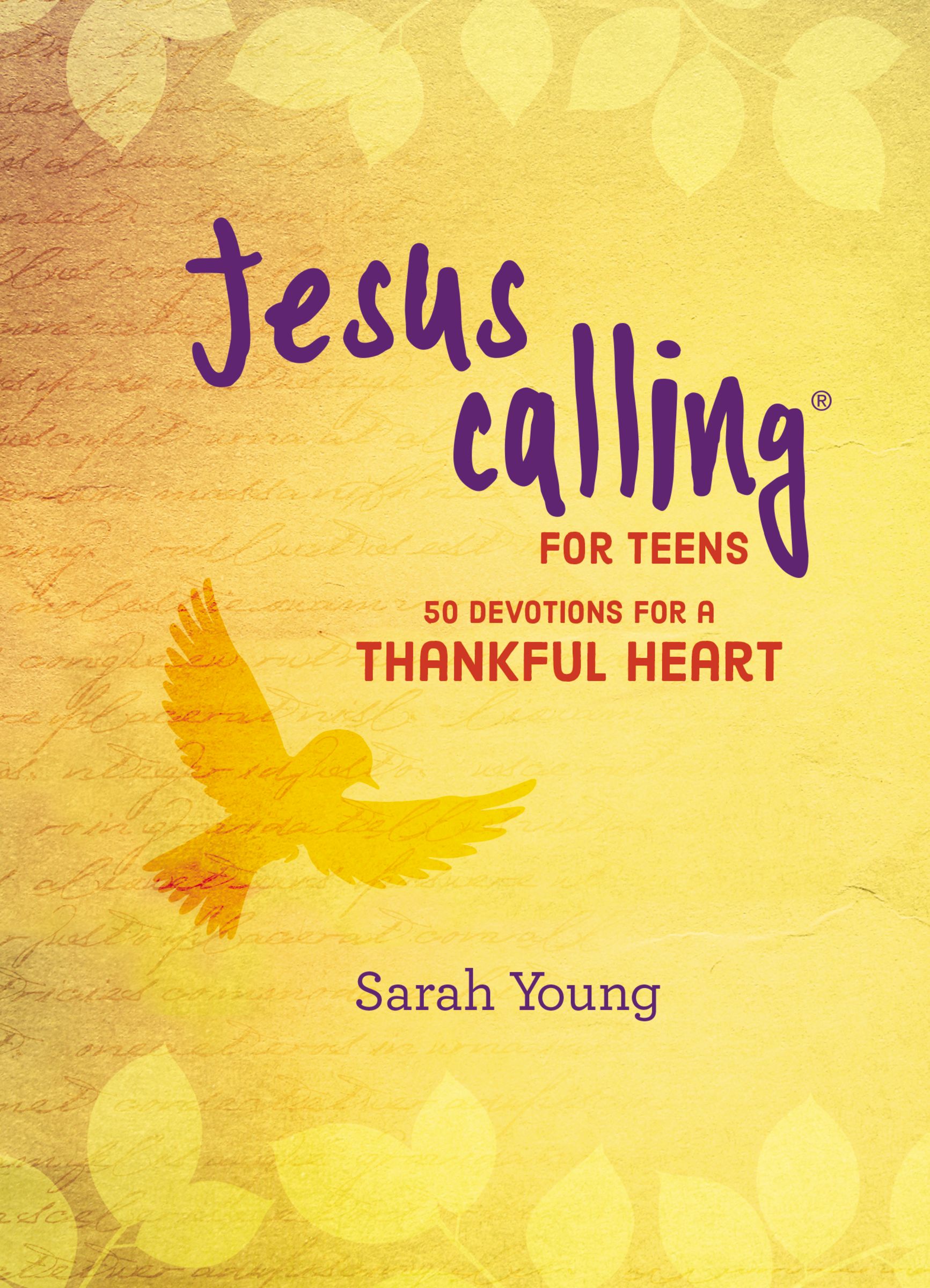 Jesus Calling For Teens: 50 Devotions for a Thankful Heart - Re-vived
