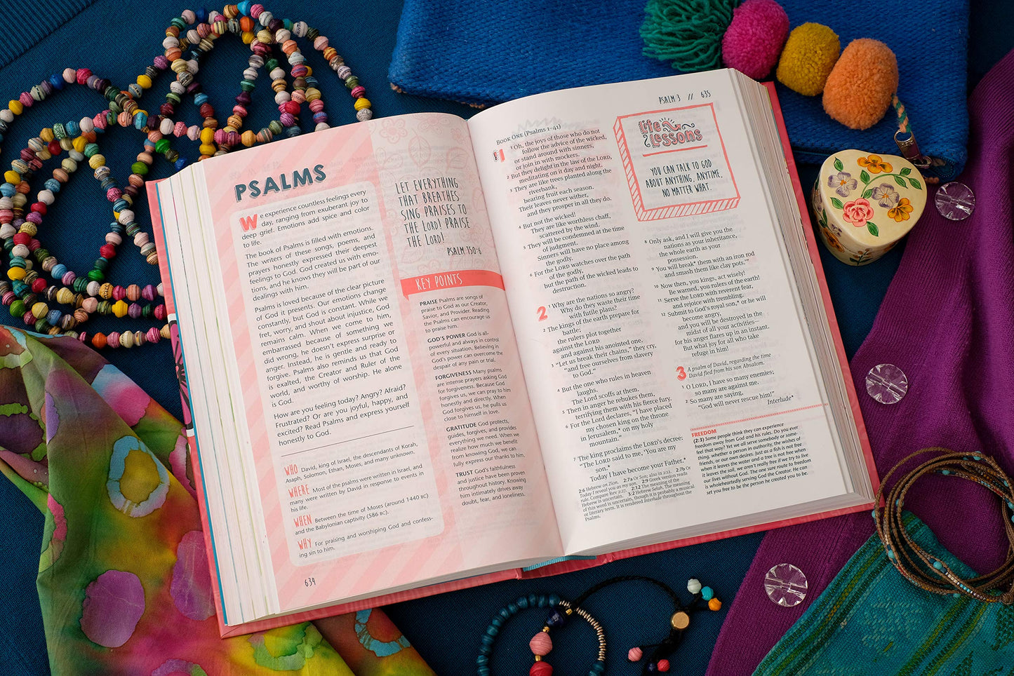 NLT Girls Life Application Study Bible - Re-vived
