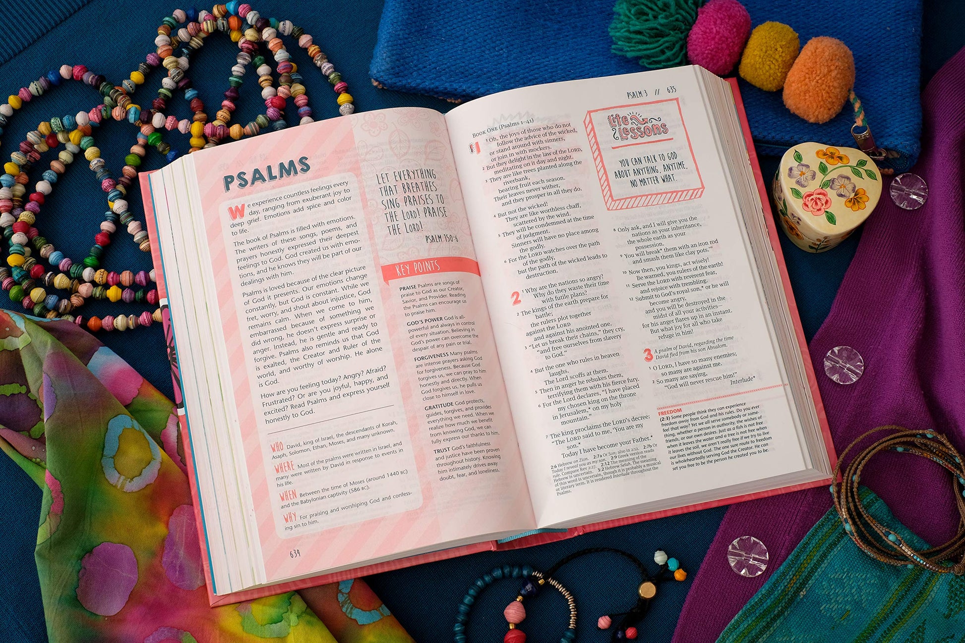 NLT Girls Life Application Study Bible - Re-vived