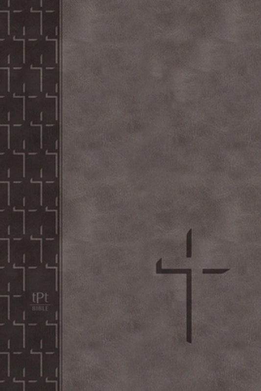 TPT Large Print New Testament, Grey - Re-vived