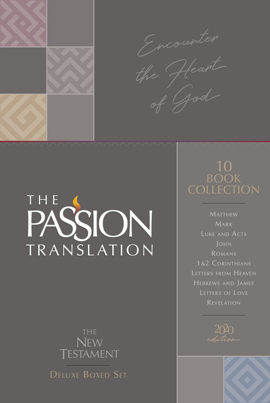 Passion Translation New Testament Deluxe Boxed Set - Re-vived