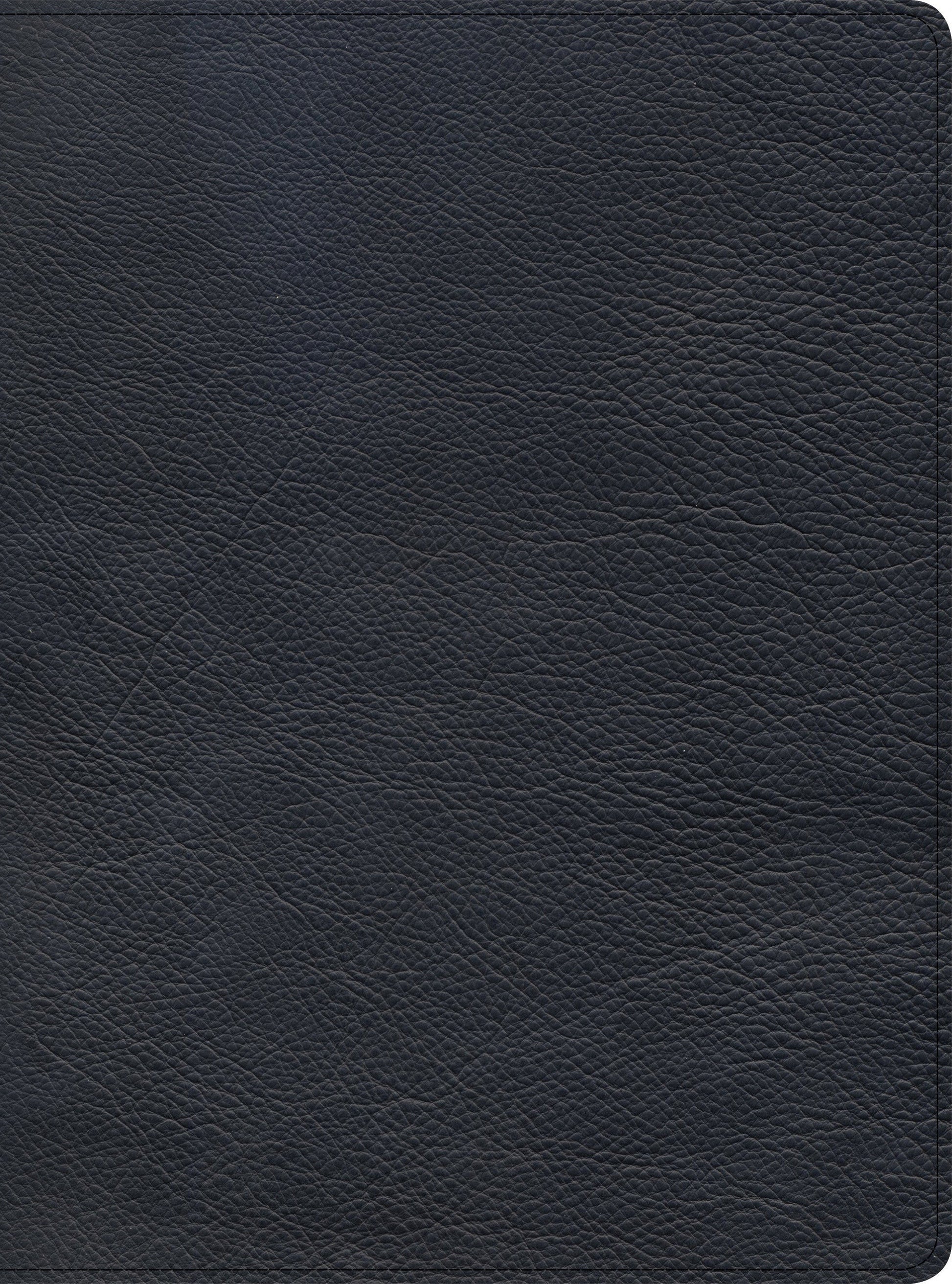 CSB Holy Land Illustrated Bible, Premium Black Genuine Leath - Re-vived