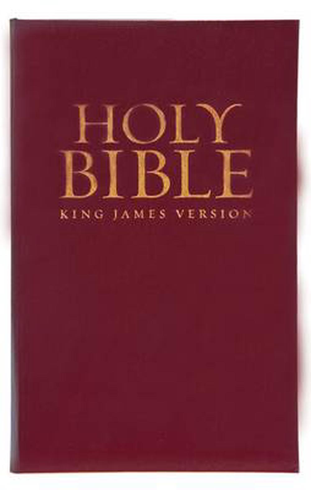 KJV Pew Bible, Burgundy - Re-vived
