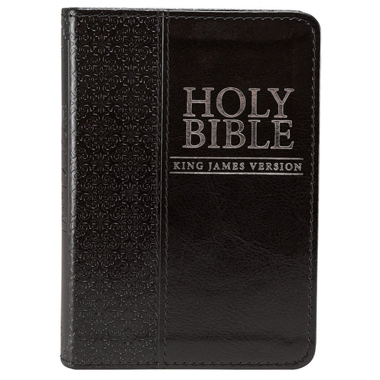 KJV Mini Pocket Bible, Black - Re-vived