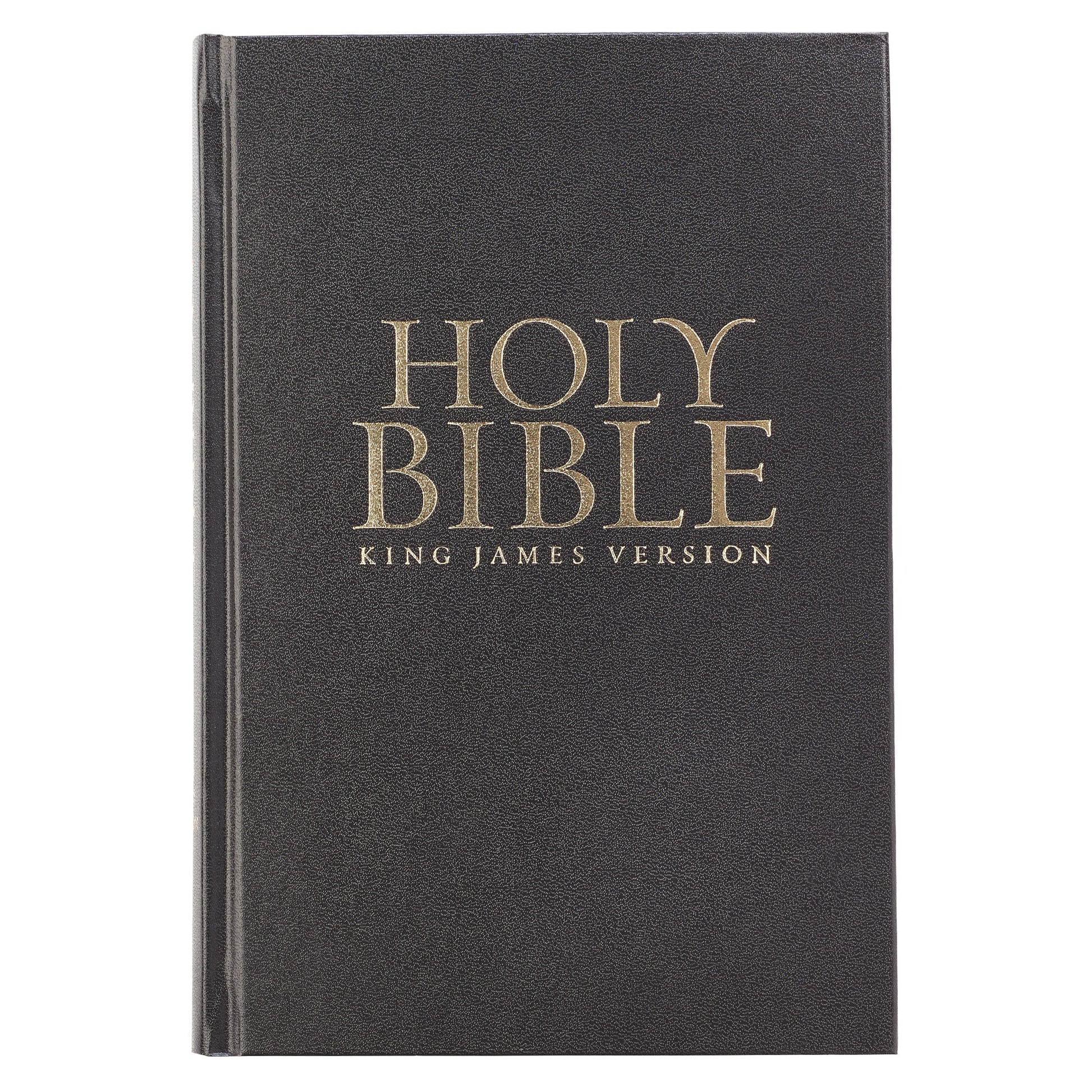 KJV Large Print Pew Bible, Black - Re-vived