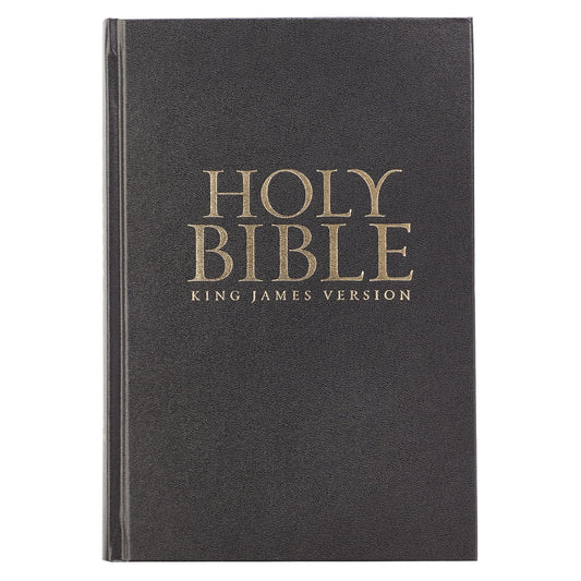 KJV Large Print Pew Bible, Black - Re-vived