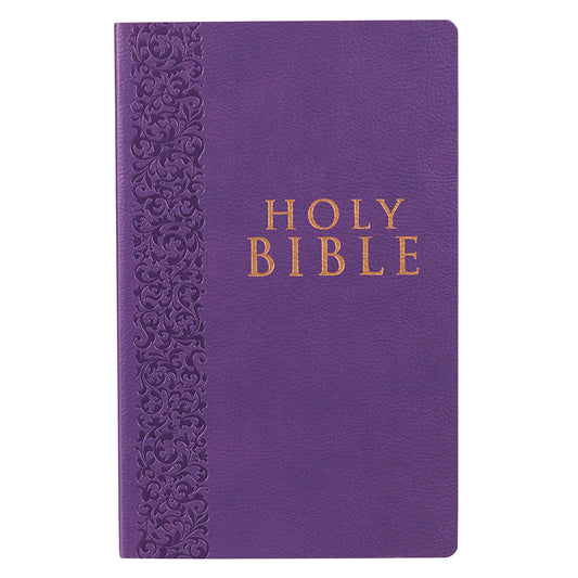 KJV Gift & Award Bible, Purple - Re-vived