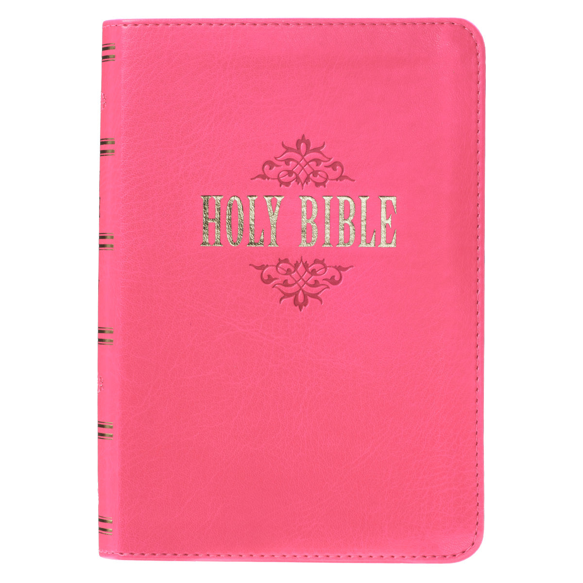 KJV Large Print Compact Bible, Pink - Re-vived