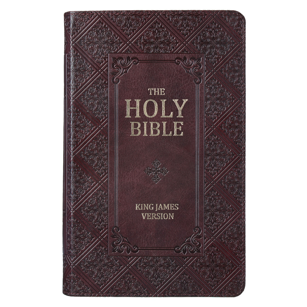 KJV Giant Print Bible, Brown, Thumb Indexed - Re-vived