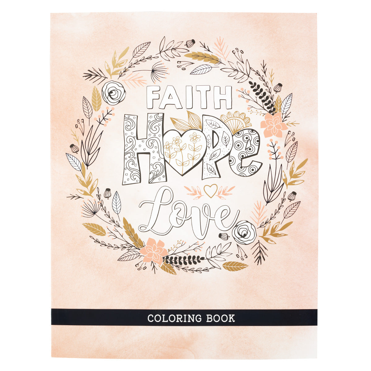 Faith Hope Love Colouring Book - Re-vived